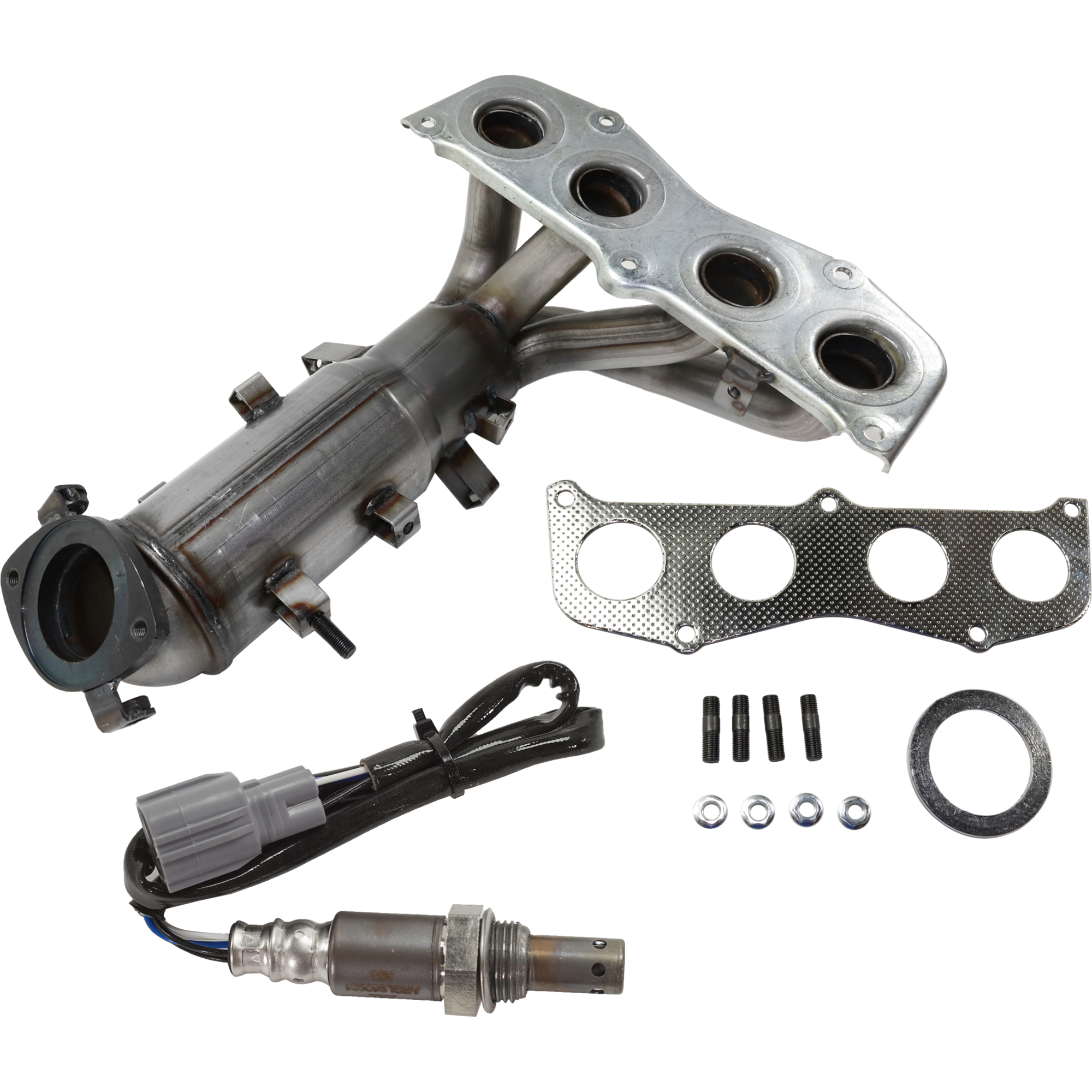 AM CAMRY 03-03 CATALYTIC CONVERTER 2 pc Kit with Oxygen Sensor SKU KIT 072924 C3971