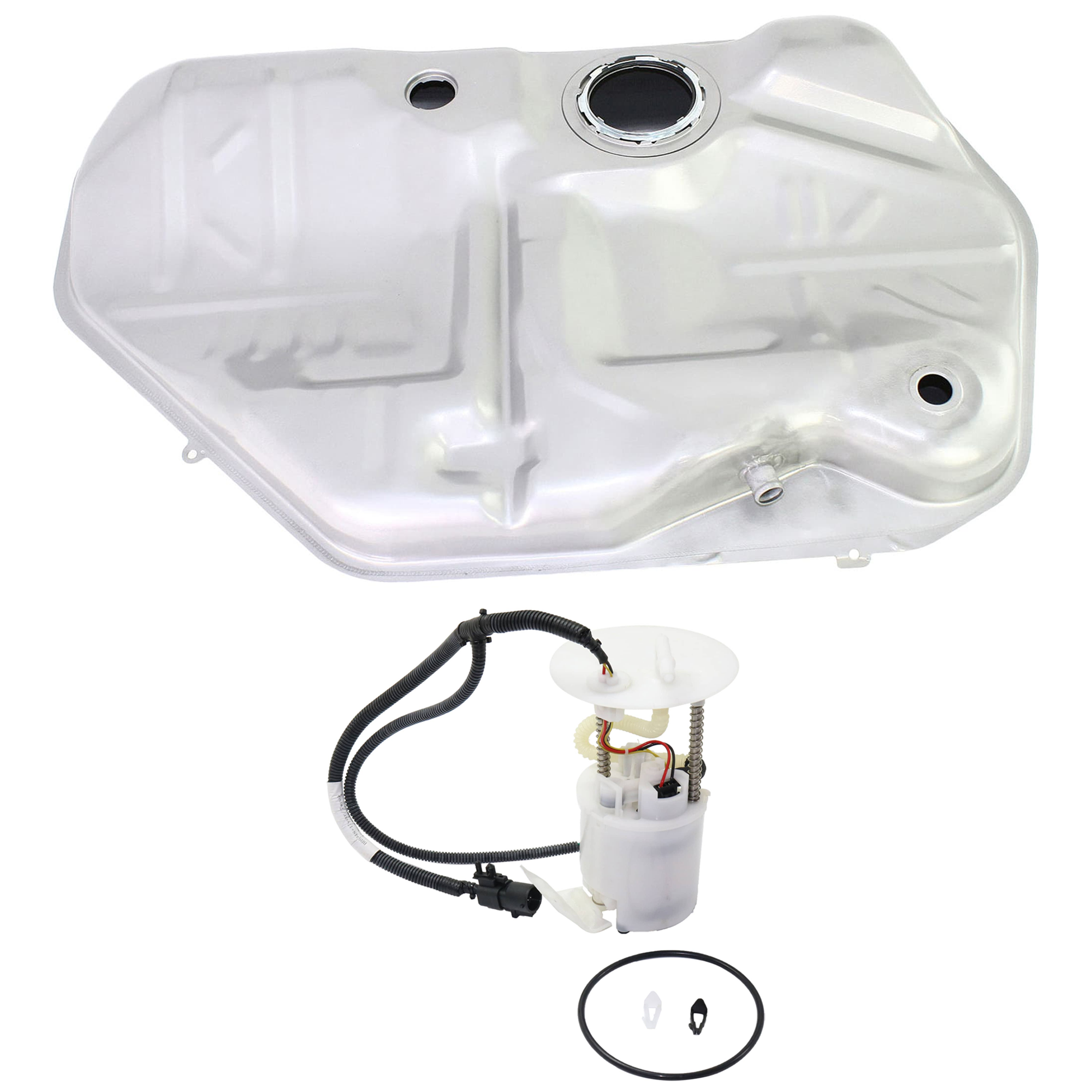 AM SABLE 03-03 TAURUS 02-03 FUEL TANK 2 pc kit 18 Gal. 3.0L 6Cyl. Engine SKU KIT 072924 C3975 OEM 1F1Z9002AA 2F1U9H307FA 2F1Z9H3