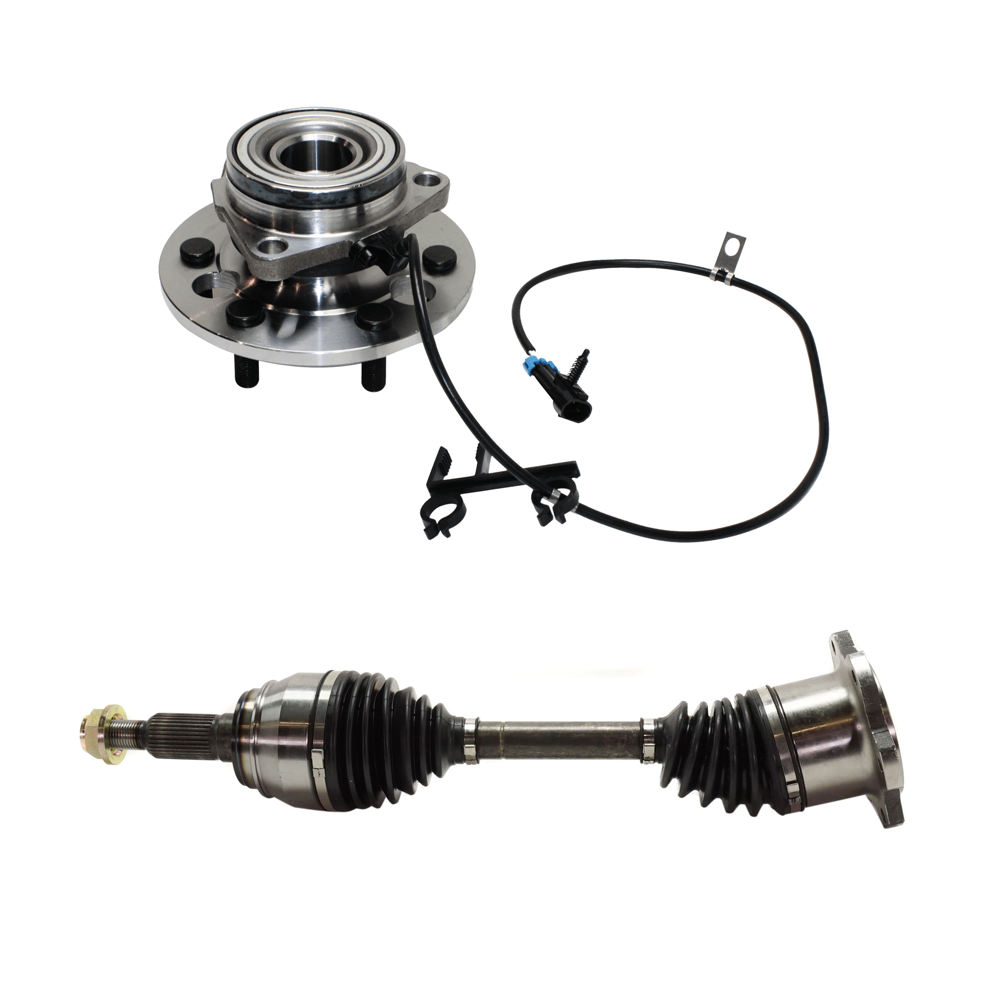 AM ESCALADE K1500-99-00 FRONT CV AXLE ASSEMBLY RH AND LH 2 pc Kit SKU KIT 072924 C4054 OEM 515024-715024-951009-7300018-1