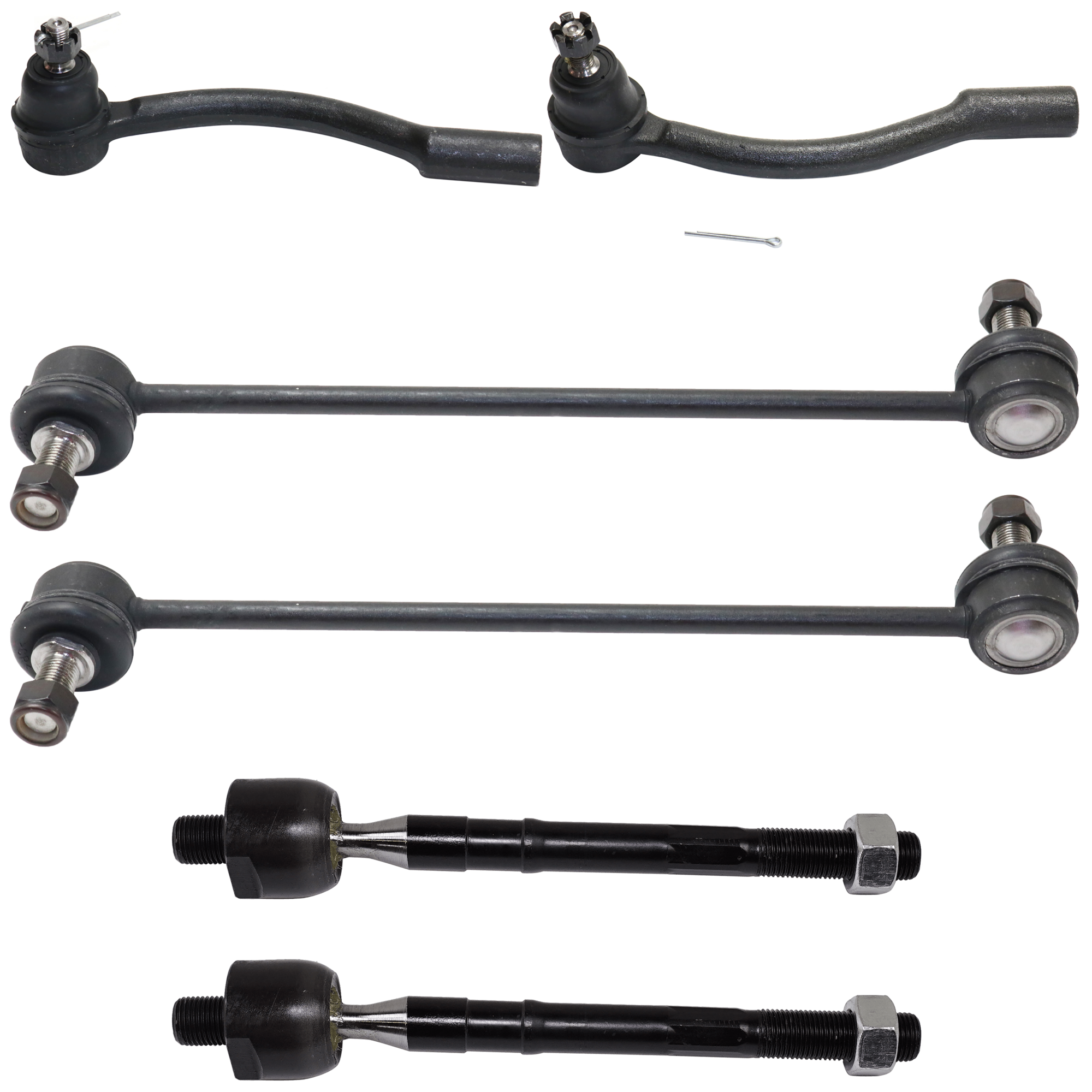 AM ACCENT 12-17 SUSPENSION KIT 6 pc Kit with Sway Bar Link SKU KIT 072924 C4187 OEM 565400U500-568200U500-568200U5