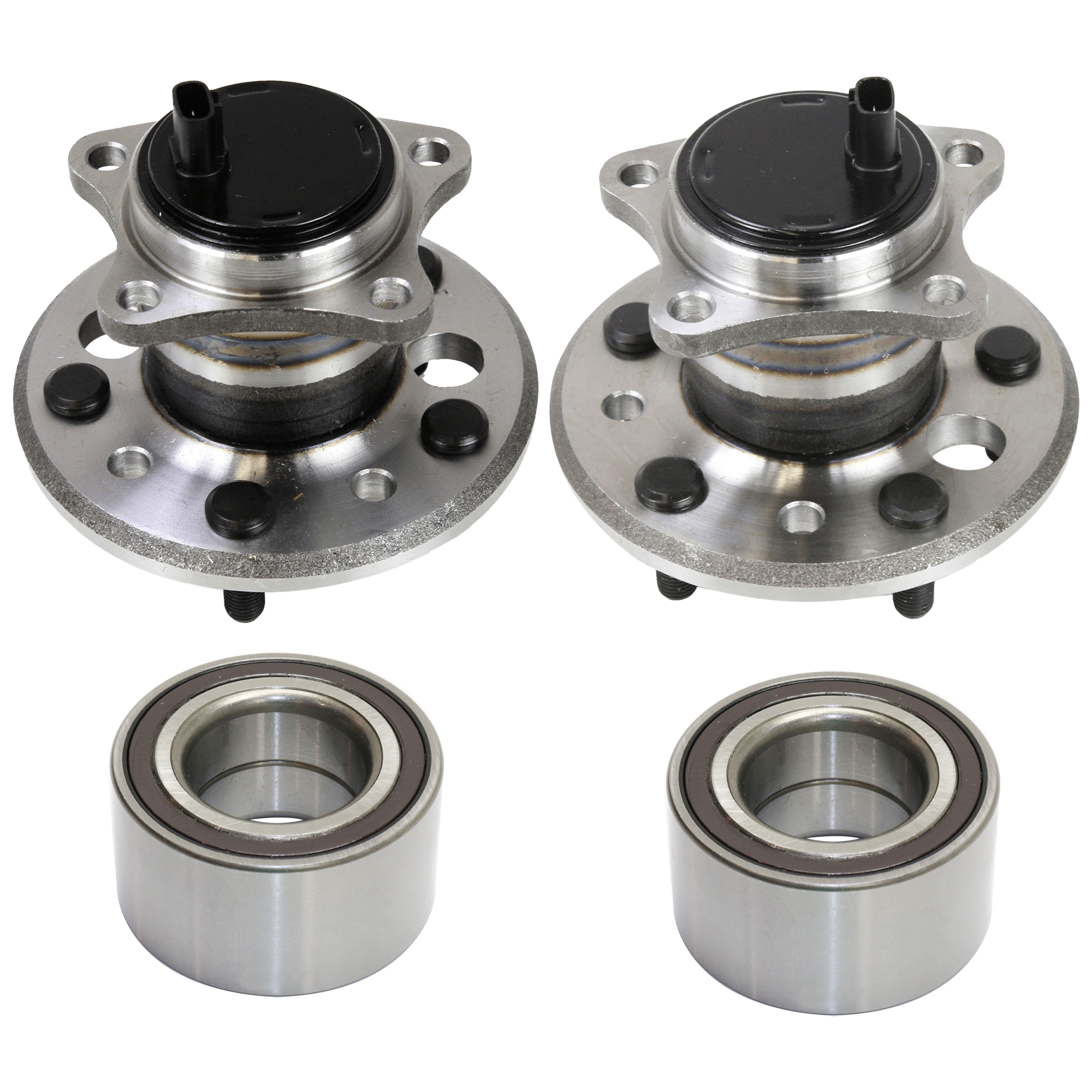 AM AVALON 05-12 CAMRY 04-11 REAR HUB ASSEMBLY RH AND LH 4 pc kit 5 Studs 5 x 114.3 mm PCD Bolt Pattern 4 Bolt Modified with Wheel Bearing SKU KIT 072924 C4298