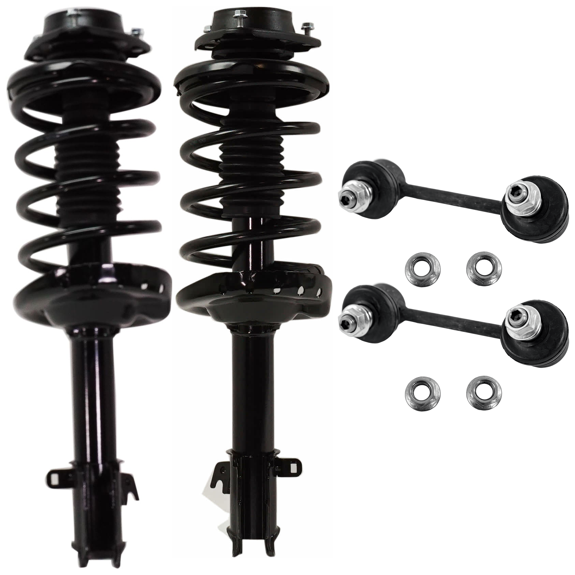 AM OUTBACK 10-12 FULLY LOADED STRUT 4 pc Kit with Sway Bar Link SKU KIT 072924 C4352