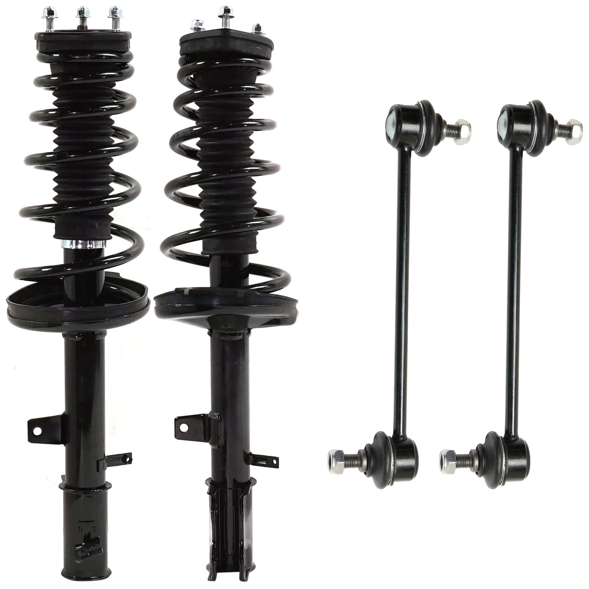 AM VENZA 09-12 REAR FULLY LOADED STRUT RH AND LH 4 pc Kit with Sway Bar Link SKU KIT 072924 C4361 OEM 1333433L LS5494012L 172965 SR4