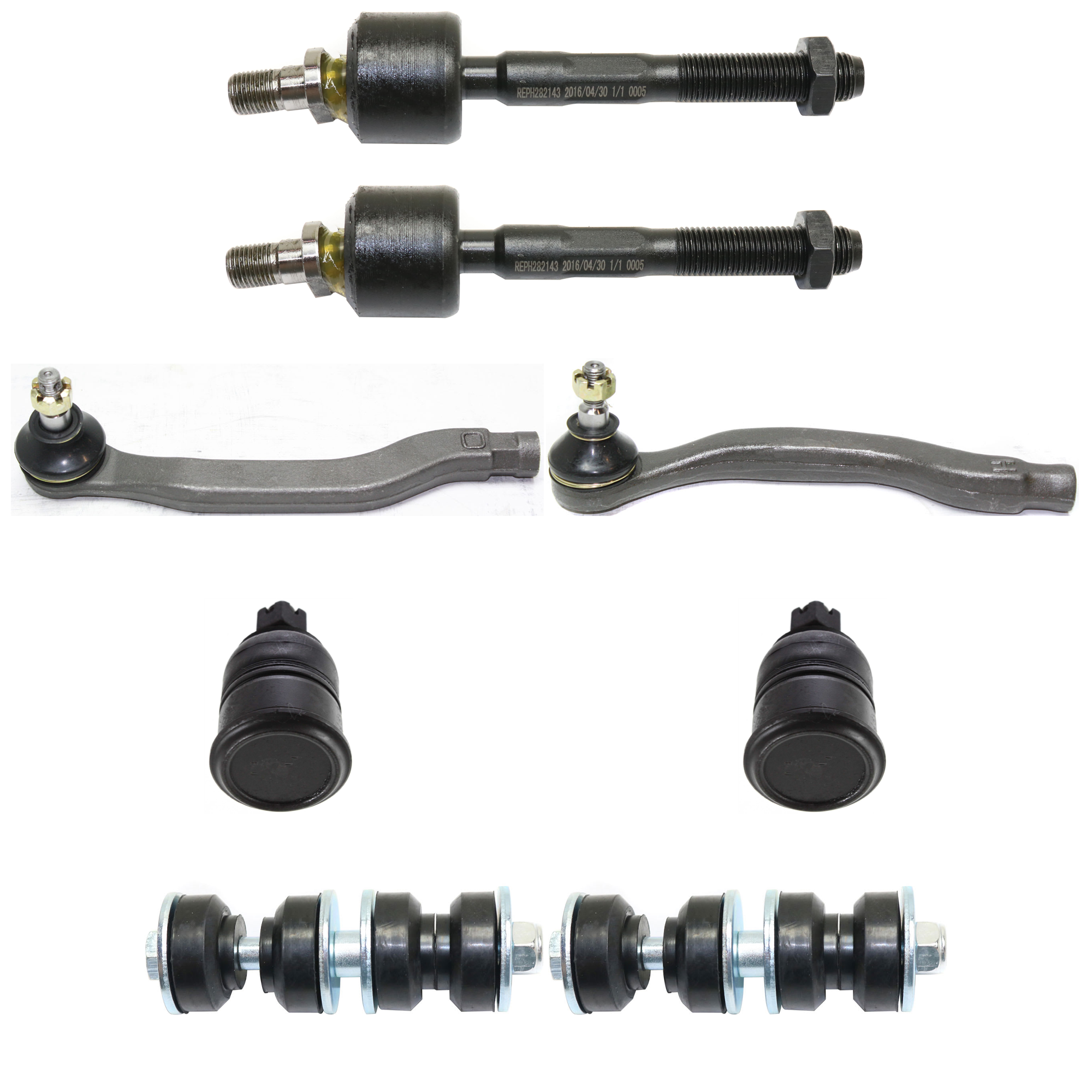 AM Tie Rod End SKU KIT 072924 C4424 OEM 354-013-269-297-240-000-000-000-000