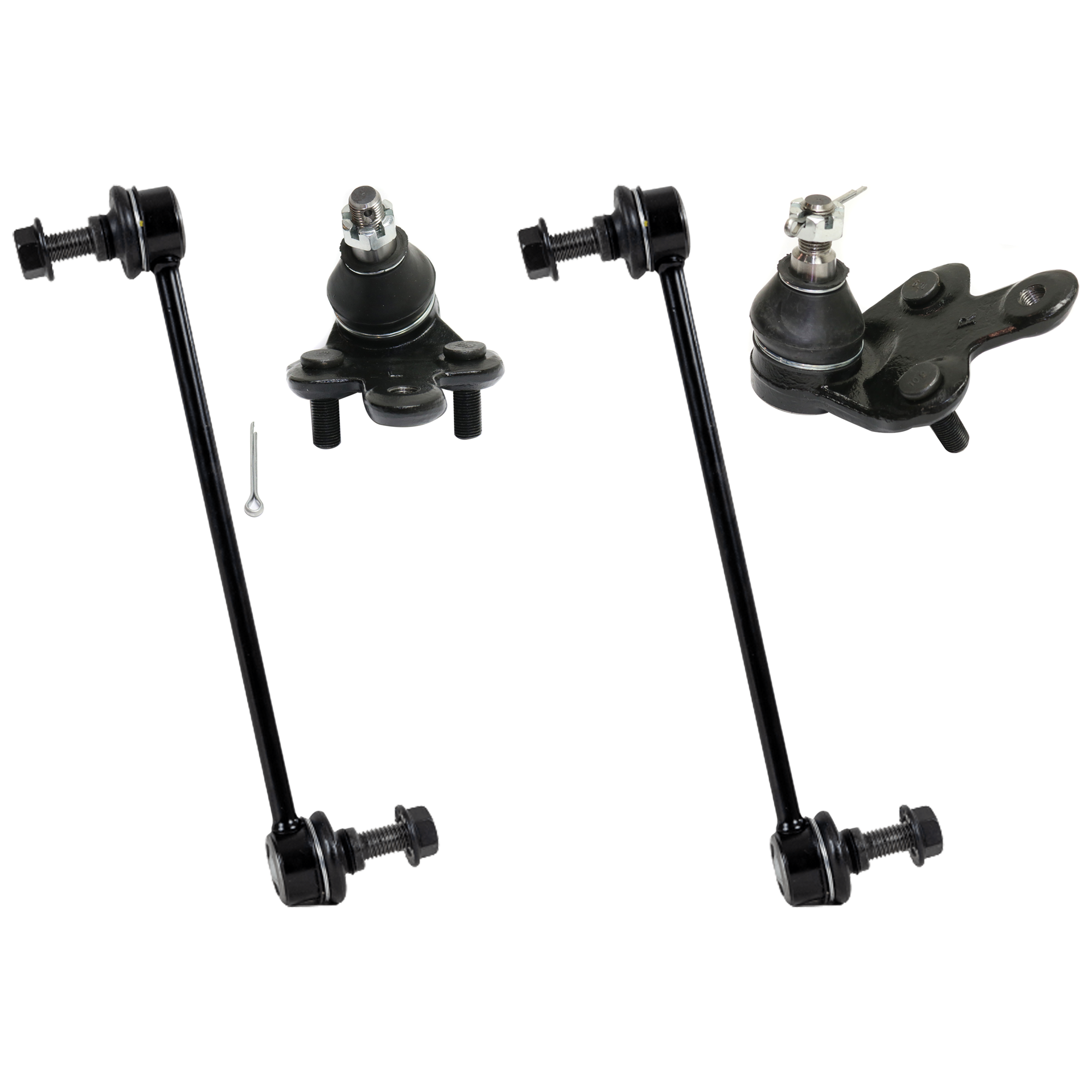 AM RX350-10-22 RX350L 18-22 FRONT BALL JOINT RH AND LH Lower 4 pc Kit SKU KIT 072924 C4527 OEM 1017332 TC5009-45D10005 FA2464