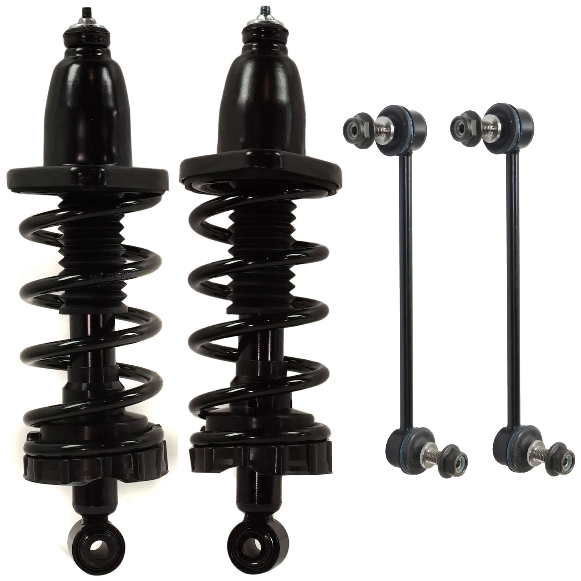 AM RIDGELINE 06-14 SUSPENSION KIT 4 pc Kit with Loaded Strut and Sway Bar Link 4 pc Kit with Loaded Strut and Sway Bar Link SKU KIT 072924 C4537 OEM G57415 LS57415-172398R 55S1512
