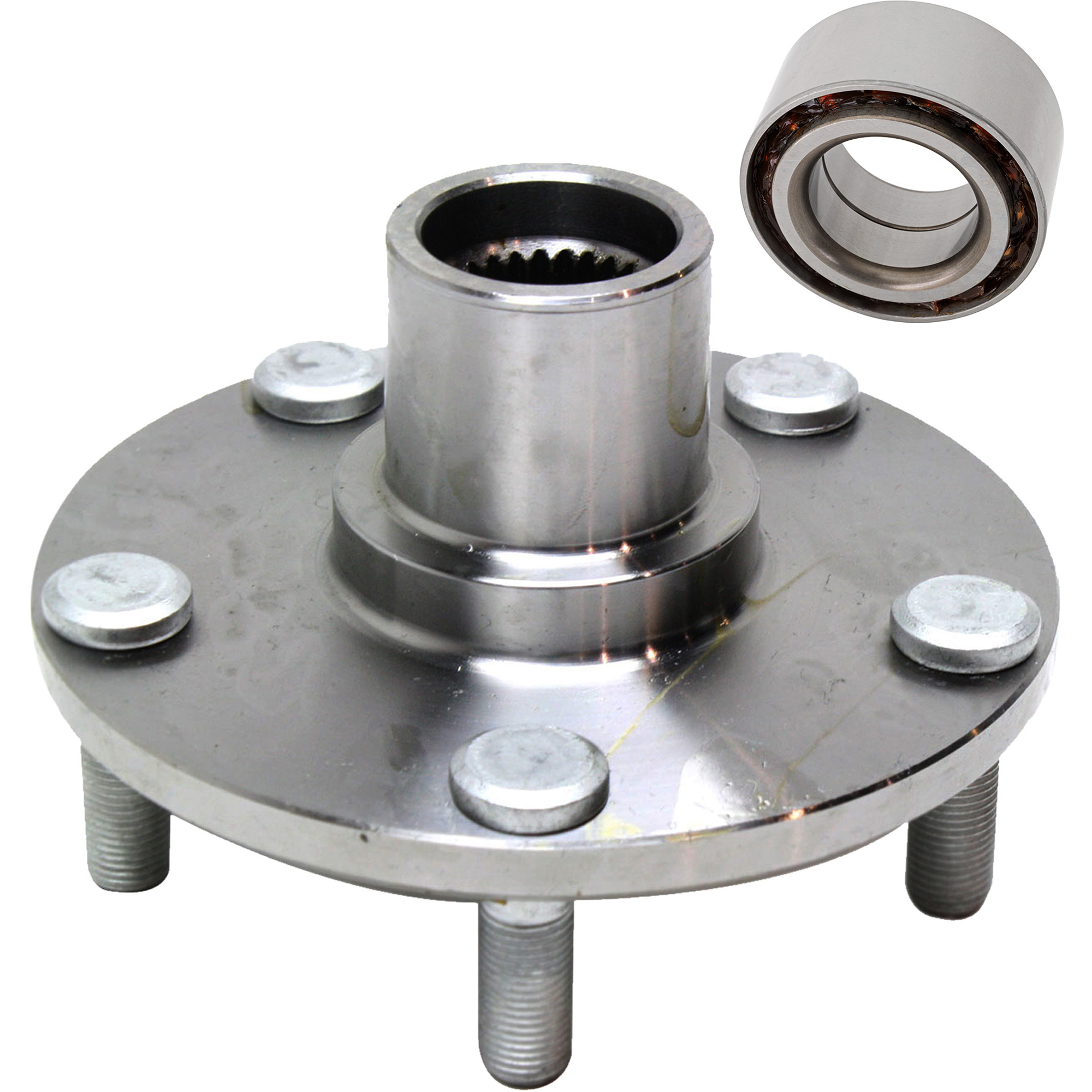 AM MAXIMA 95-99 FRONT HUB ASSEMBLY RH=LH 2 pc kit 5 Studs with Wheel Bearing SKU KIT 072924 C736