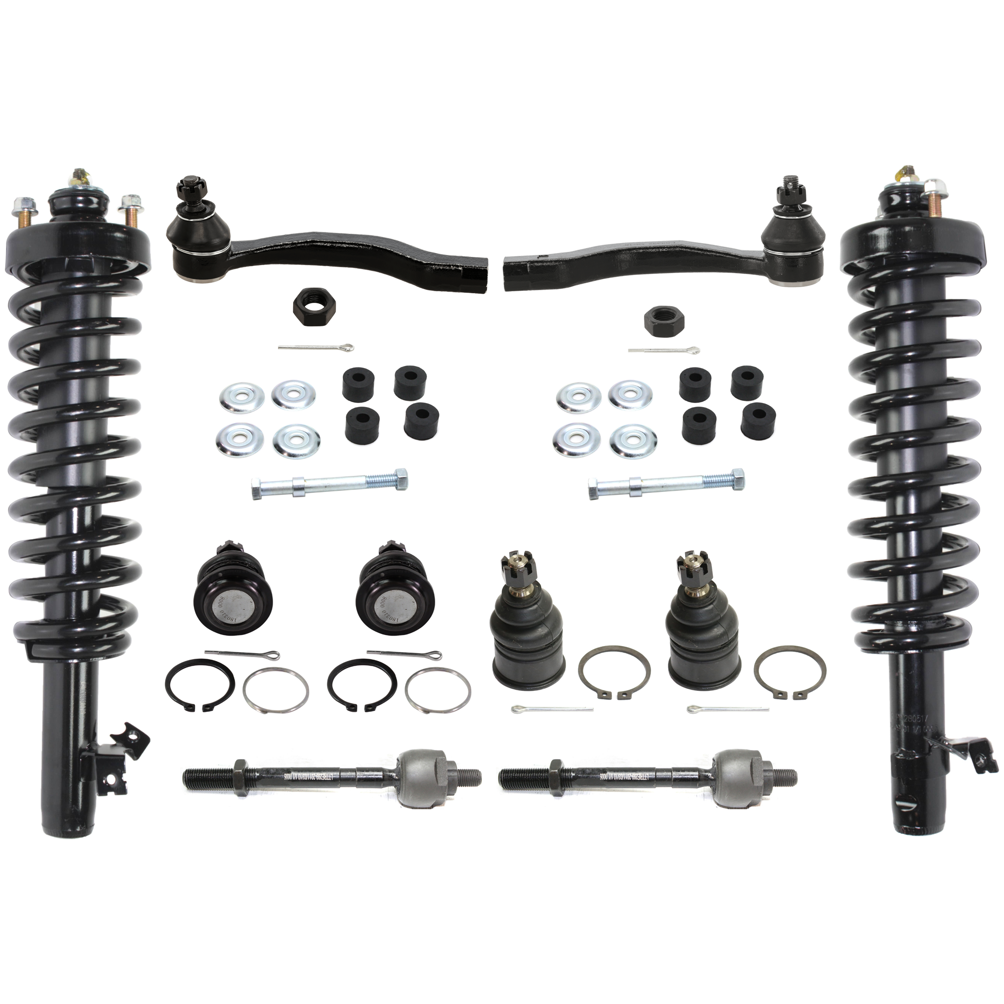 AM Shock Absorber and Strut Assembly SKU KIT 072924 C972 OEM 51601SR0A53-51602SR0A53-104216