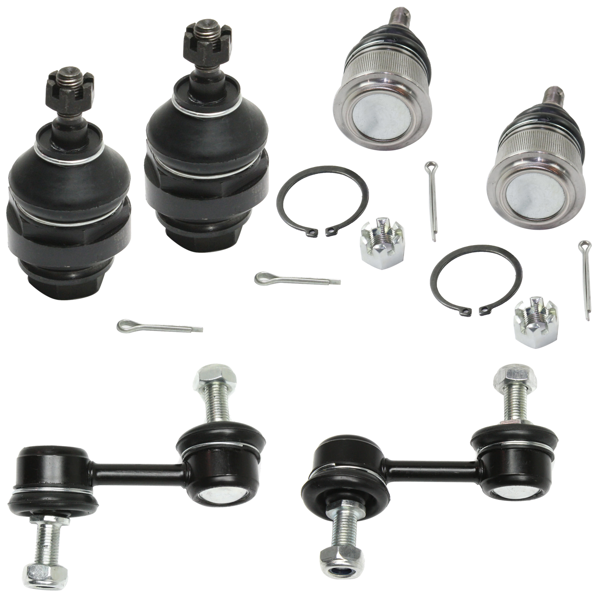AM ACCORD 03-12 TSX 04-14 FRONT SUSPENSION KIT 6 pc kit w Ball Joint and Sway Bar Link SKU KIT 073024-68 OEM 101-652-626-016-622-000-000-000-000