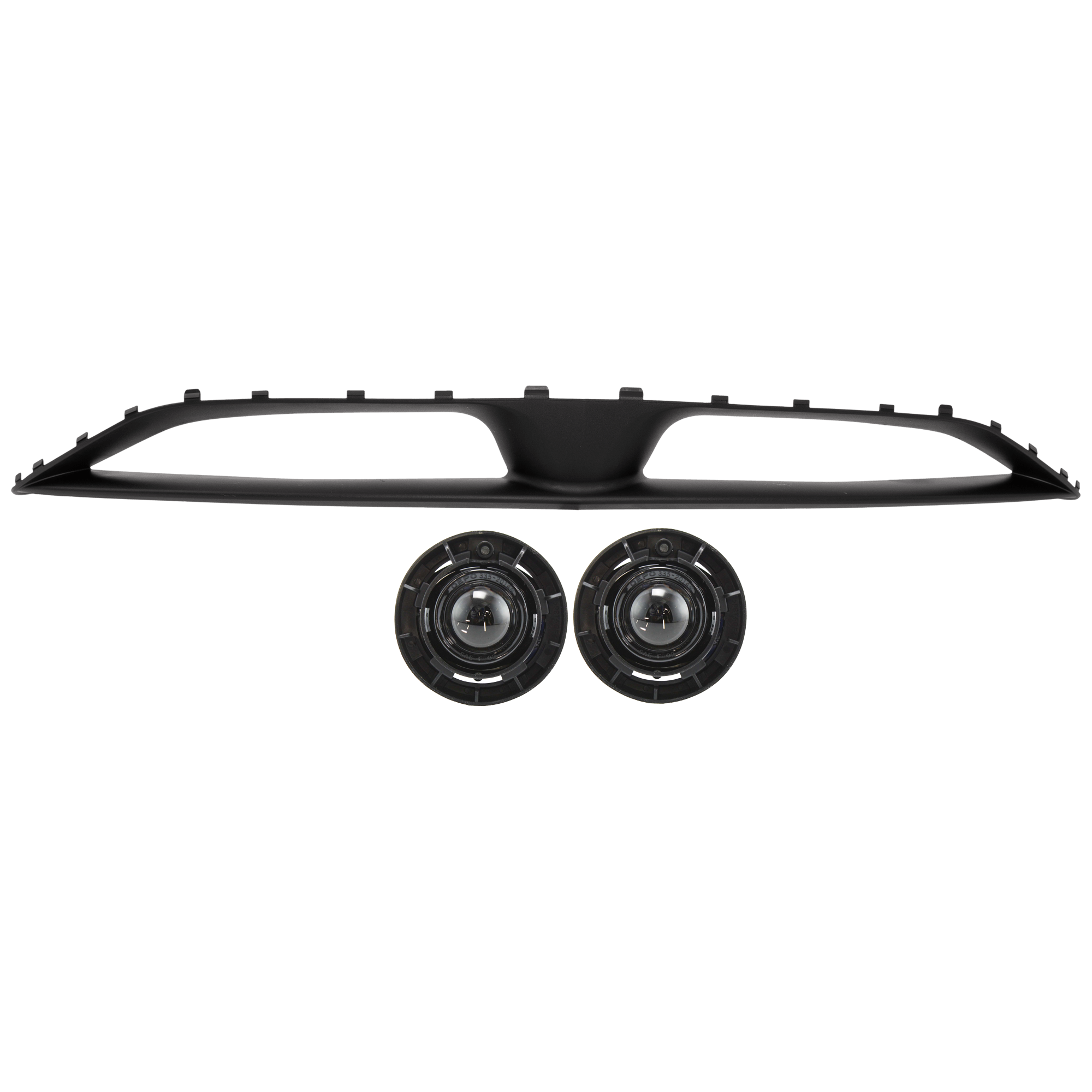 AM GRAND PRIX 04-08 FRONT BUMPER COVER Lower 3 pc Kit Primed Base GT GT1 GT2 GTP Models with Fog Light SKU KIT 073026 RR50 Partslink GM1000699 GM2592149 OEM 10324182-15162675