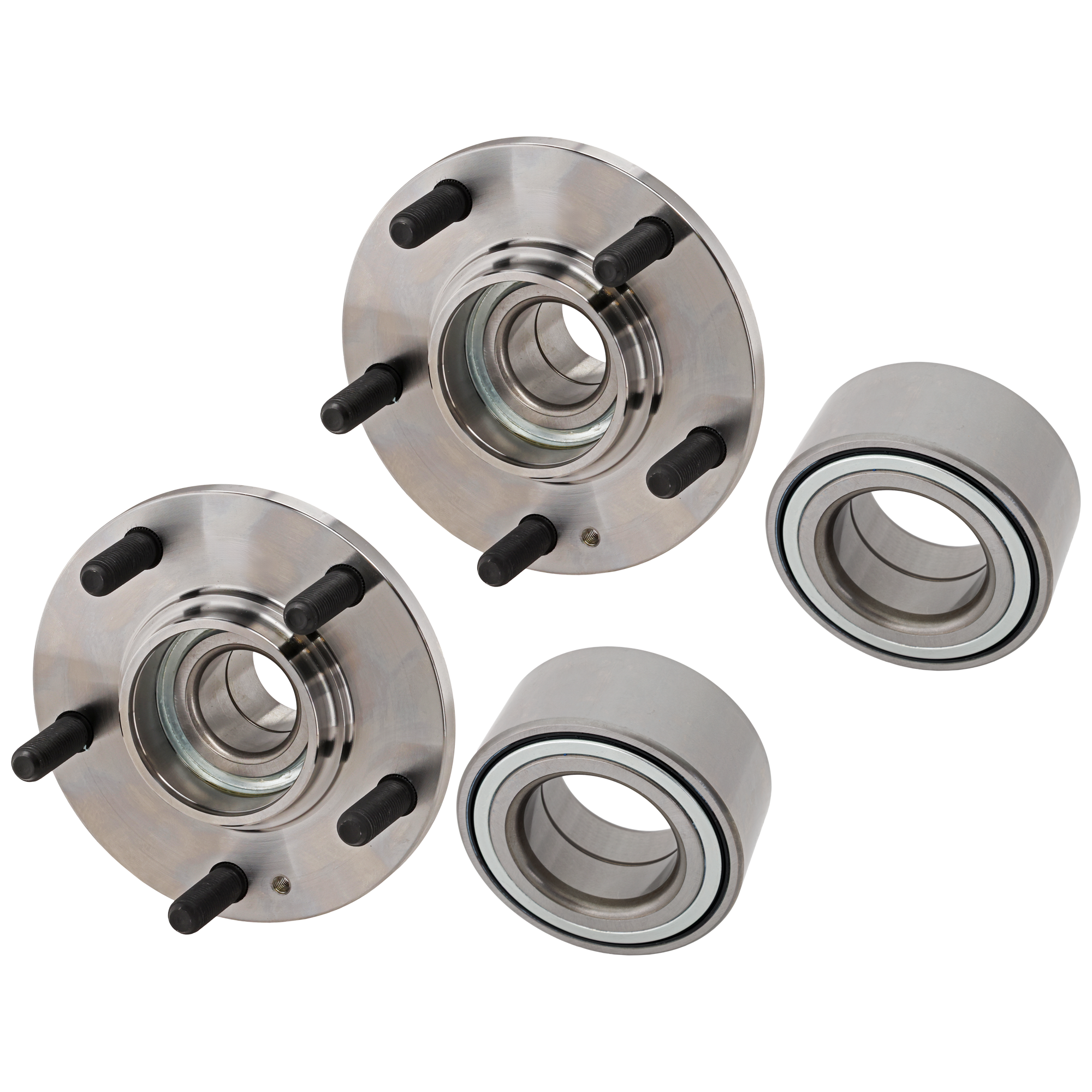 AM SPORTAGE 05-10 TUCSON 05-09 REAR HUB ASSEMBLY RH AND LH 5 Studs 5 x 4.5 in. Bolt Pattern 4 pc kit with Wheel Bearing SKU KIT 073124-01