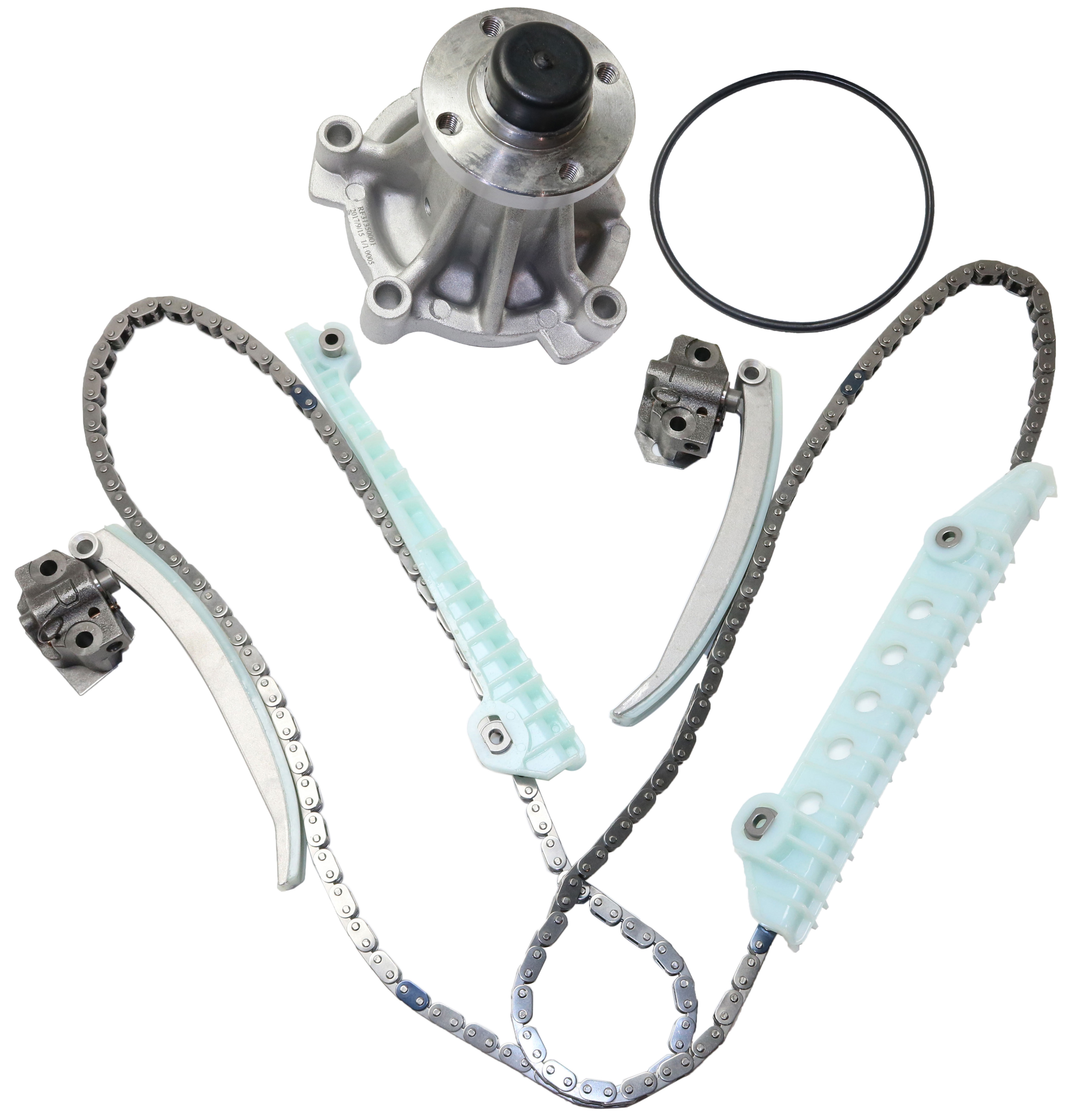 AM EXPEDITION 01-03 E 150-99-03 TIMING CHAIN KIT 2 pc Kit with Water Pump SKU KIT 080117-05 OEM 3L3Z8501CA
