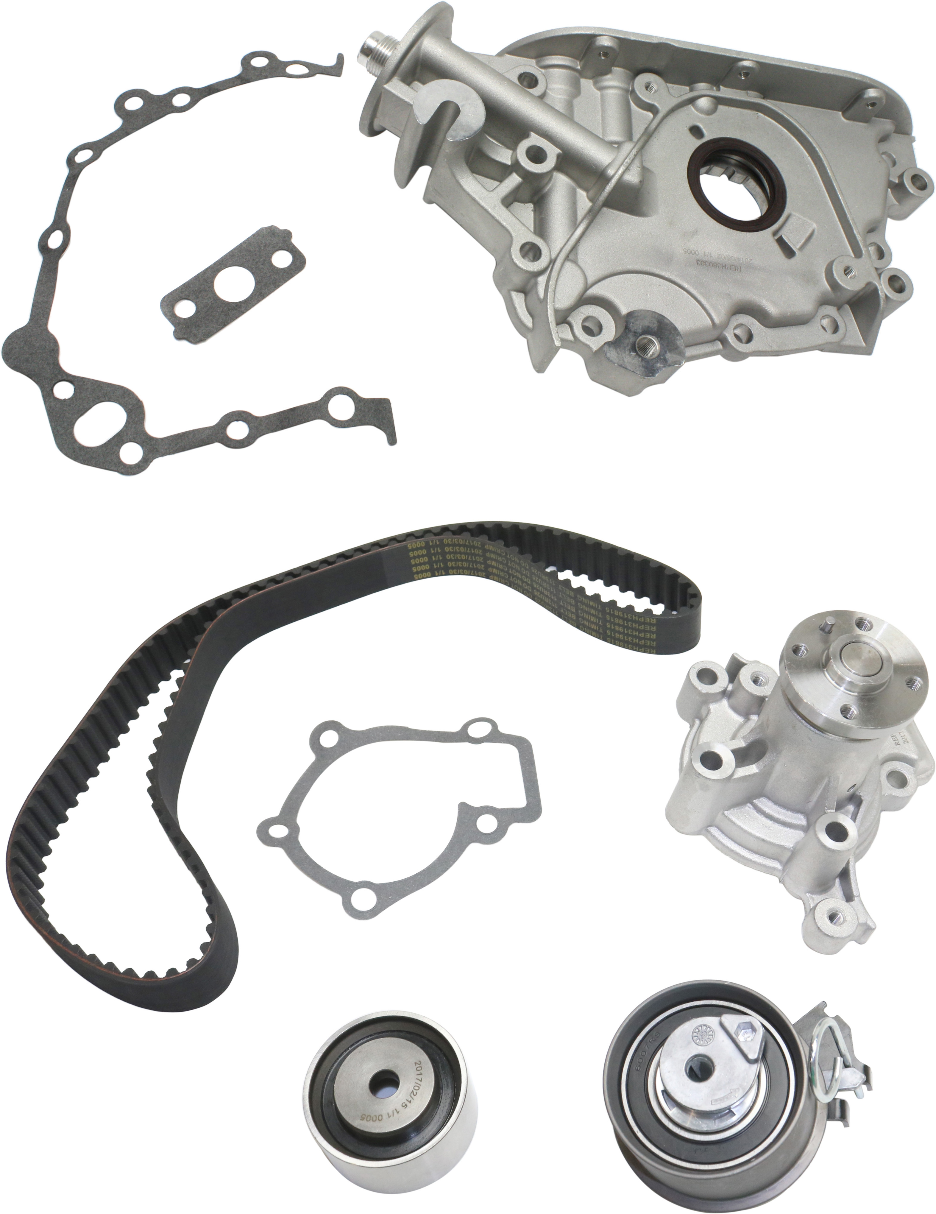 AM TUCSON 06-09 ELANTRA 07-09 TIMING BELT KIT w Water Pump and Oil Pump 2.0L Eng. 4 Cyl SKU KIT 080217-64