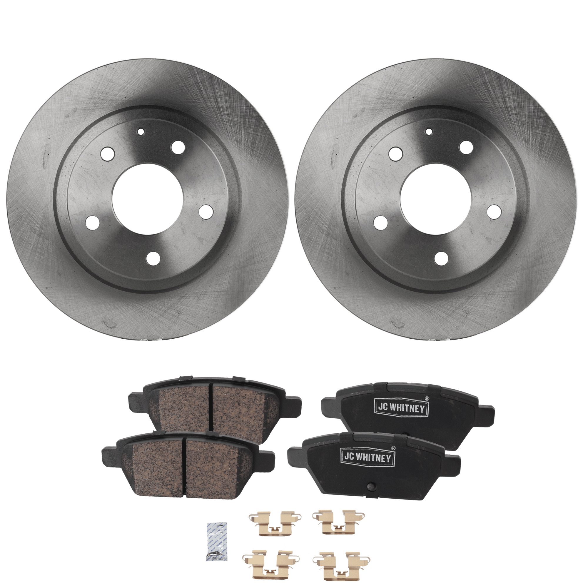 AM MAZDA 6-06-13 REAR BRAKE DISC AND PAD KIT 4 pc kit SKU KIT 080621-1008 OEM GF3Y26251A N12326251A 6E5Z2200