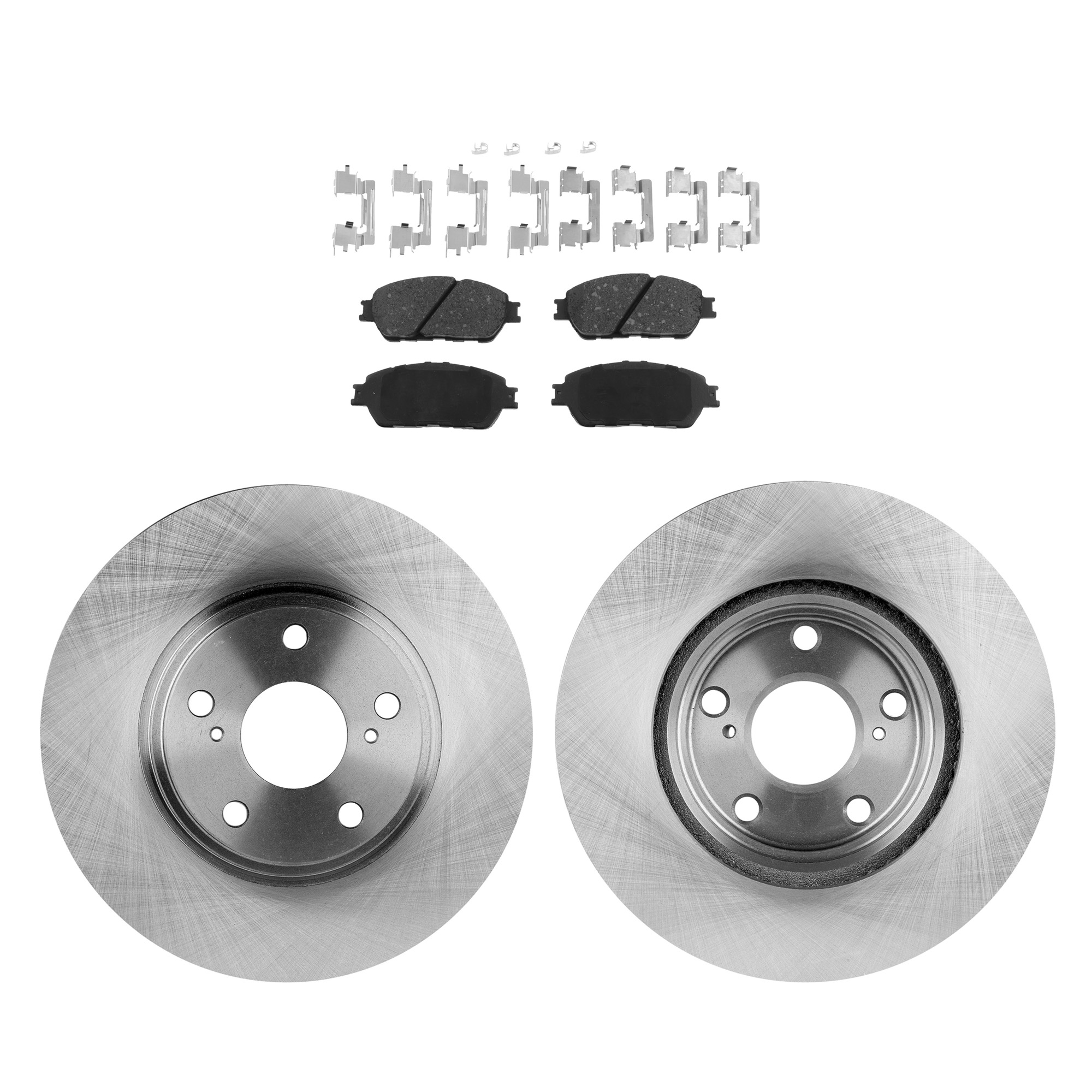 AM ES330-04-06 FRONT BRAKE DISC AND PAD KIT 4 pc kit SKU KIT 080621-1269 OEM 4351248011-0446533270-04465332