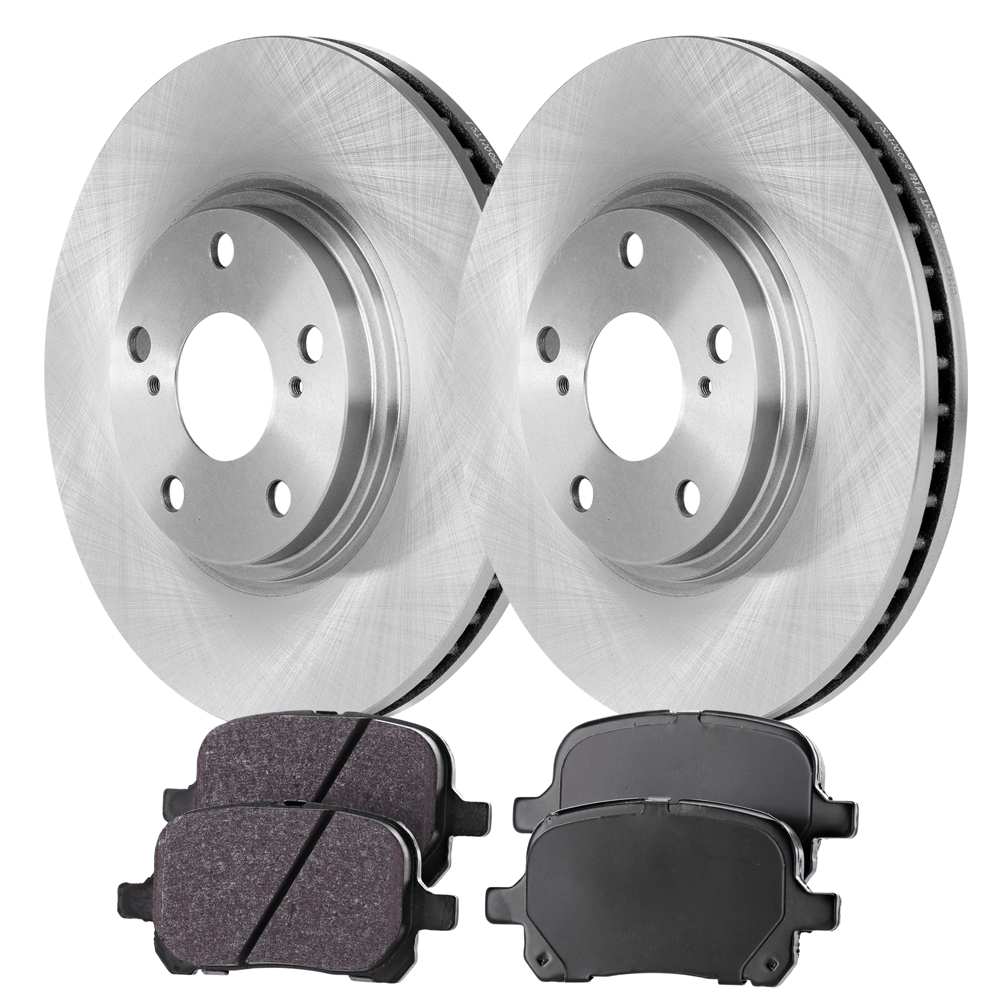 AM RX300-99-01 FRONT BRAKE DISC AND PAD KIT 2 Wheel Set SKU KIT 080621-1289 OEM 4351248011-0446528460-04465331