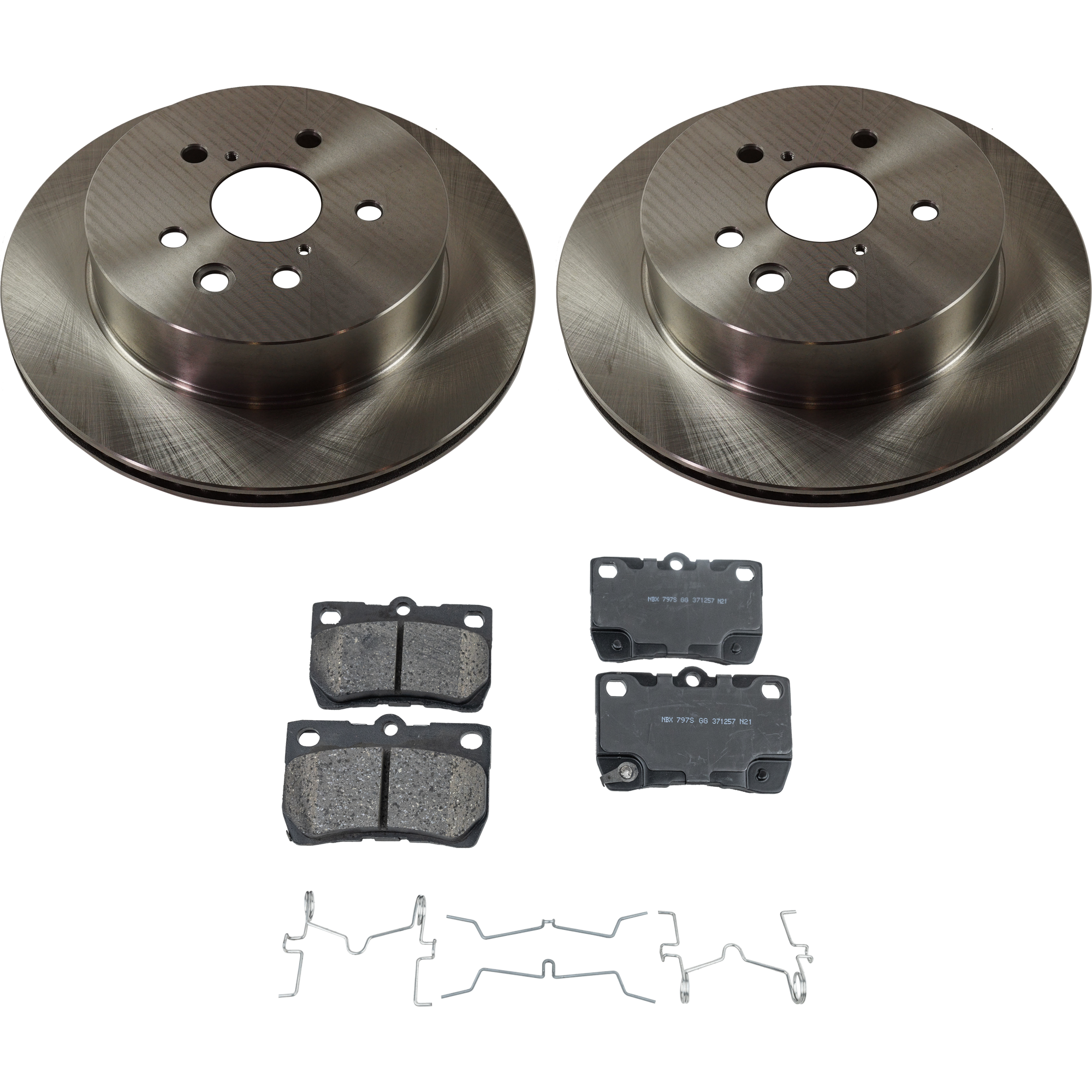 AM IS350-06-13 REAR BRAKE DISC AND PAD KIT 4 pc Kit SKU KIT 080621-1325 OEM 4243130290-0446622190-04466302