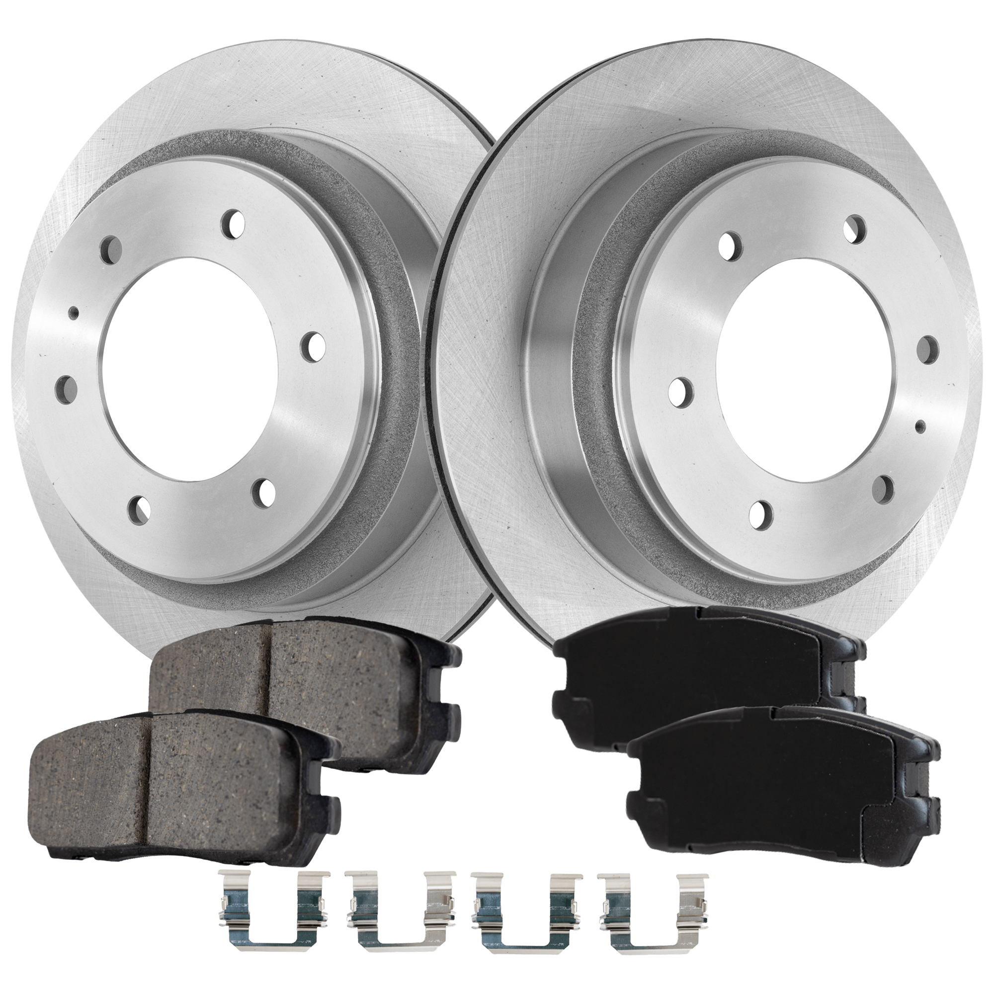 AM AXIOM 02-04 TROOPER 92-02 REAR BRAKE DISC AND PAD KIT 2 Wheel Set SKU KIT 080621-766 OEM 8-943-754-251-897-030-000-000-000-000