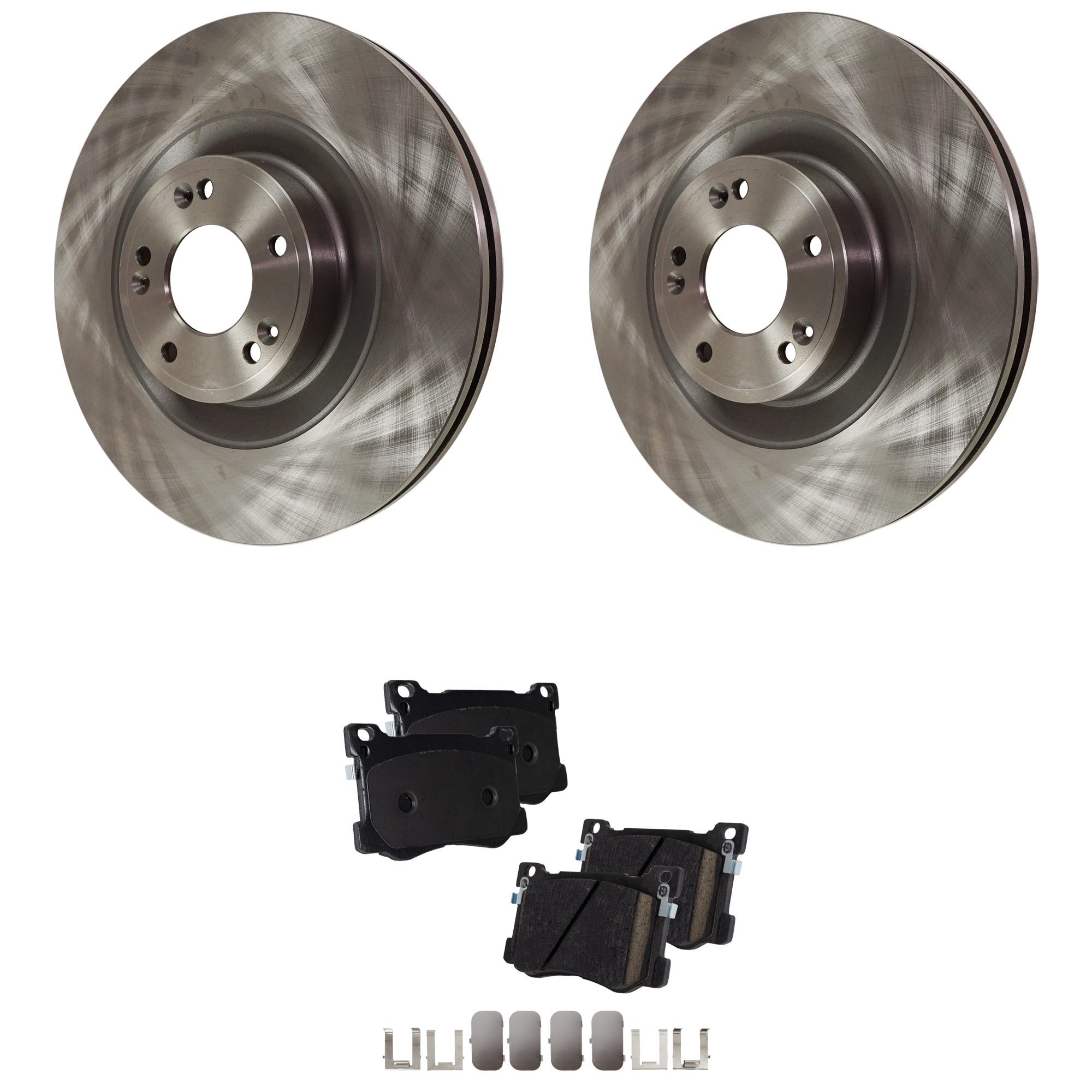 AM GENESIS 15-16 K900-17-17 FRONT BRAKE DISC AND PAD KIT 4 pc kit SKU KIT 080621-994 OEM 44723-850250-60003036-31573G 9