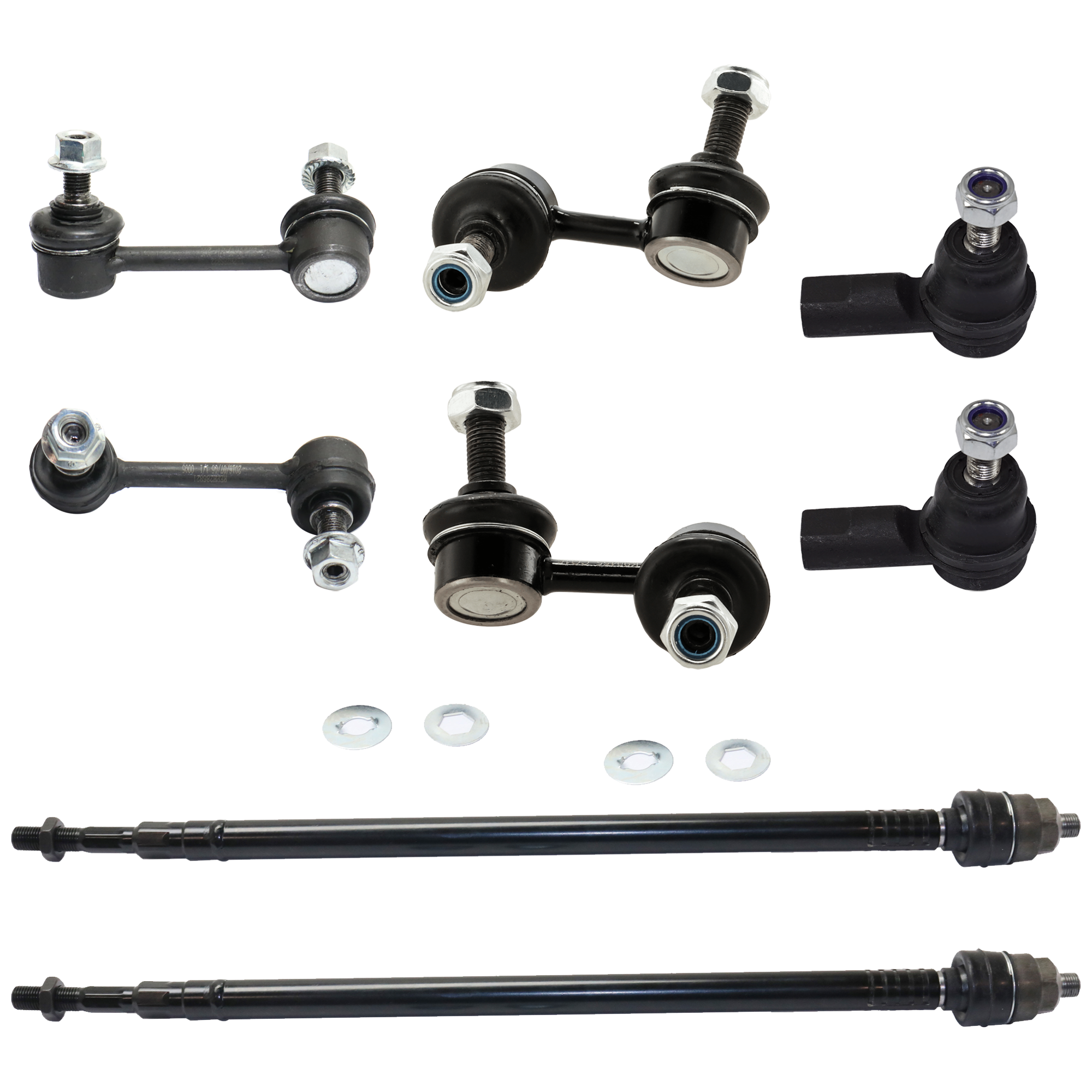 AM ELEMENT 03-11 RSX 02-06 FRONT SUSPENSION KIT 8 pc kit w Sway Bar Link and Tie Rod End SKU KIT 080724-49 OEM 18400-1014859-2651541-5451332