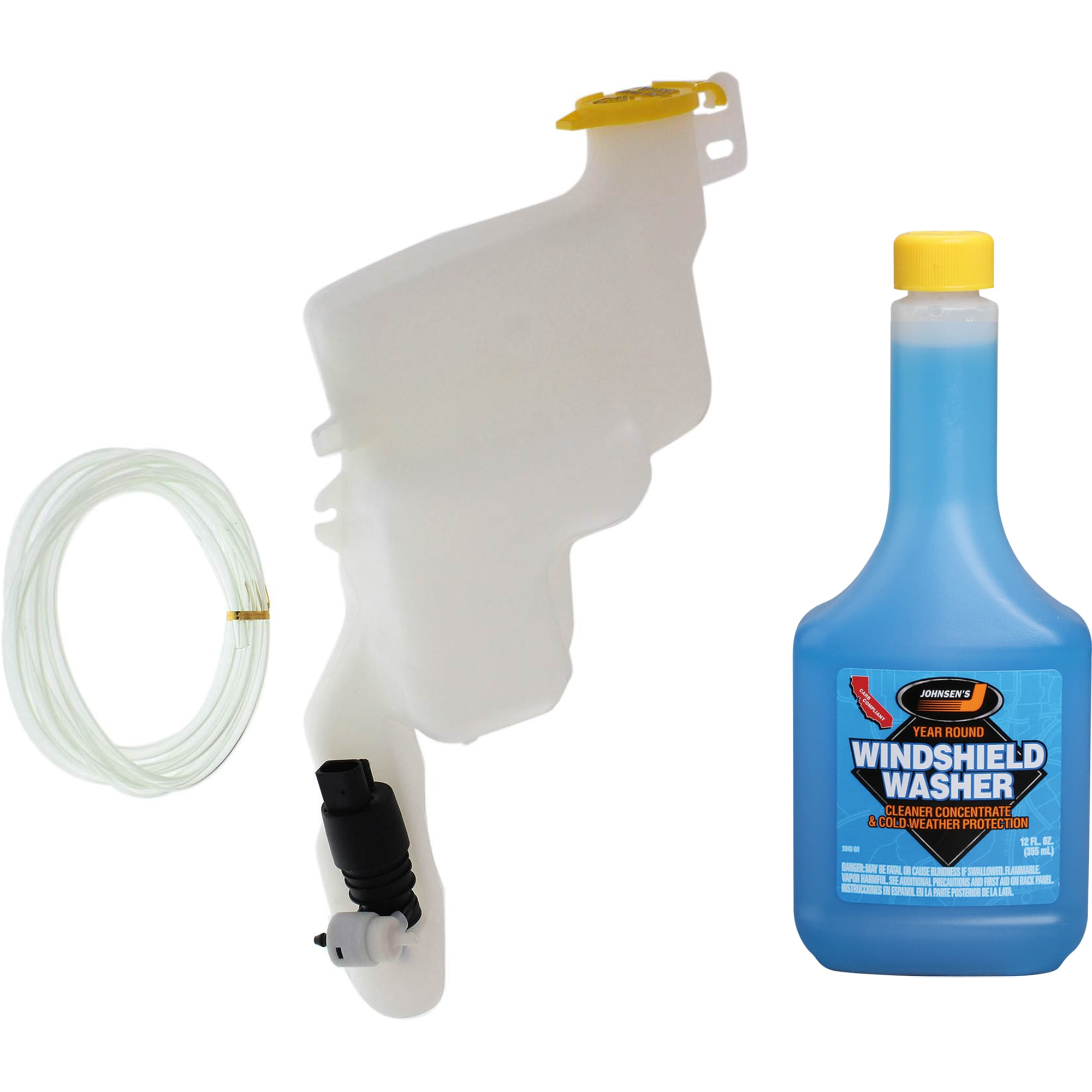 AM COMPASS PATRIOT 07-17 WASHER RESERVOIR AND FLUID KIT 2 pc kit includes Washer Fluid Concentrate SKU KIT 080725-126