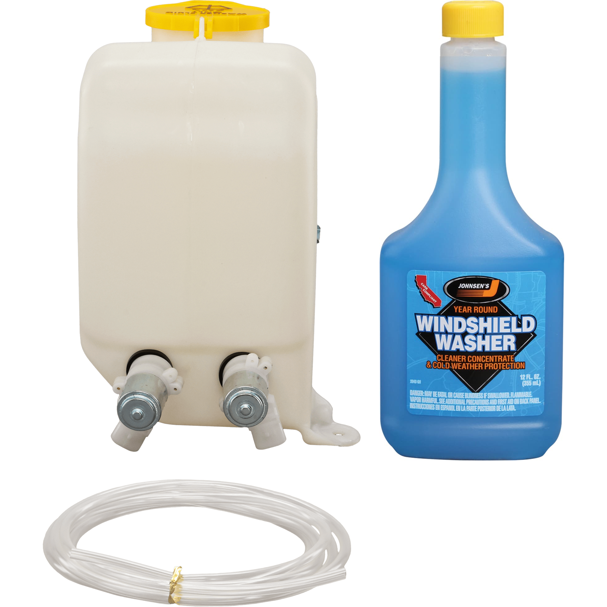 AM WRANGLER 97-02 WASHER RESERVOIR AND FLUID KIT 2 pc kit includes Washer Fluid Concentrate SKU KIT 080725-128