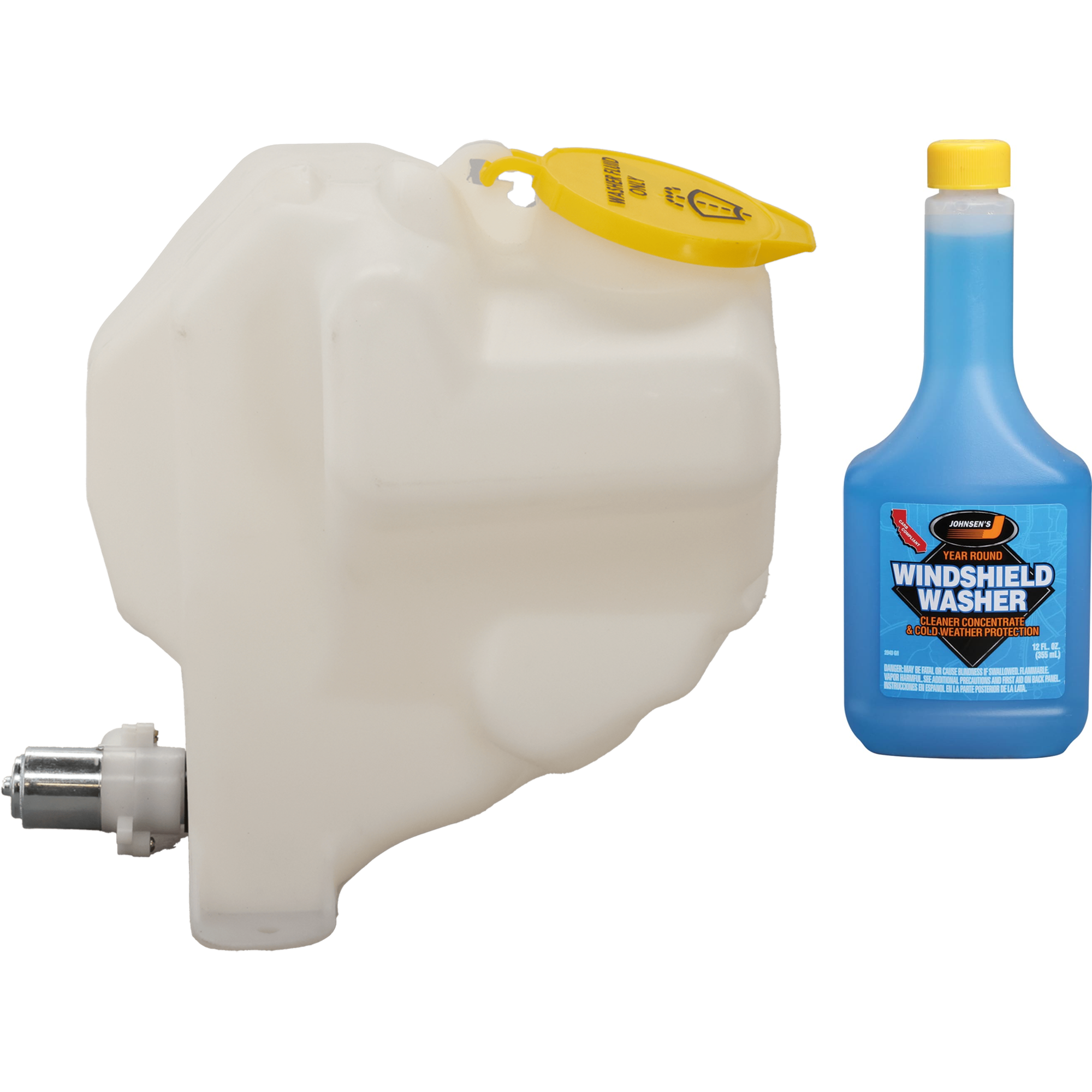 AM WRANGLER 03-06 WASHER RESERVOIR AND FLUID KIT 2 pc kit includes Washer Fluid Concentrate SKU KIT 080725-138