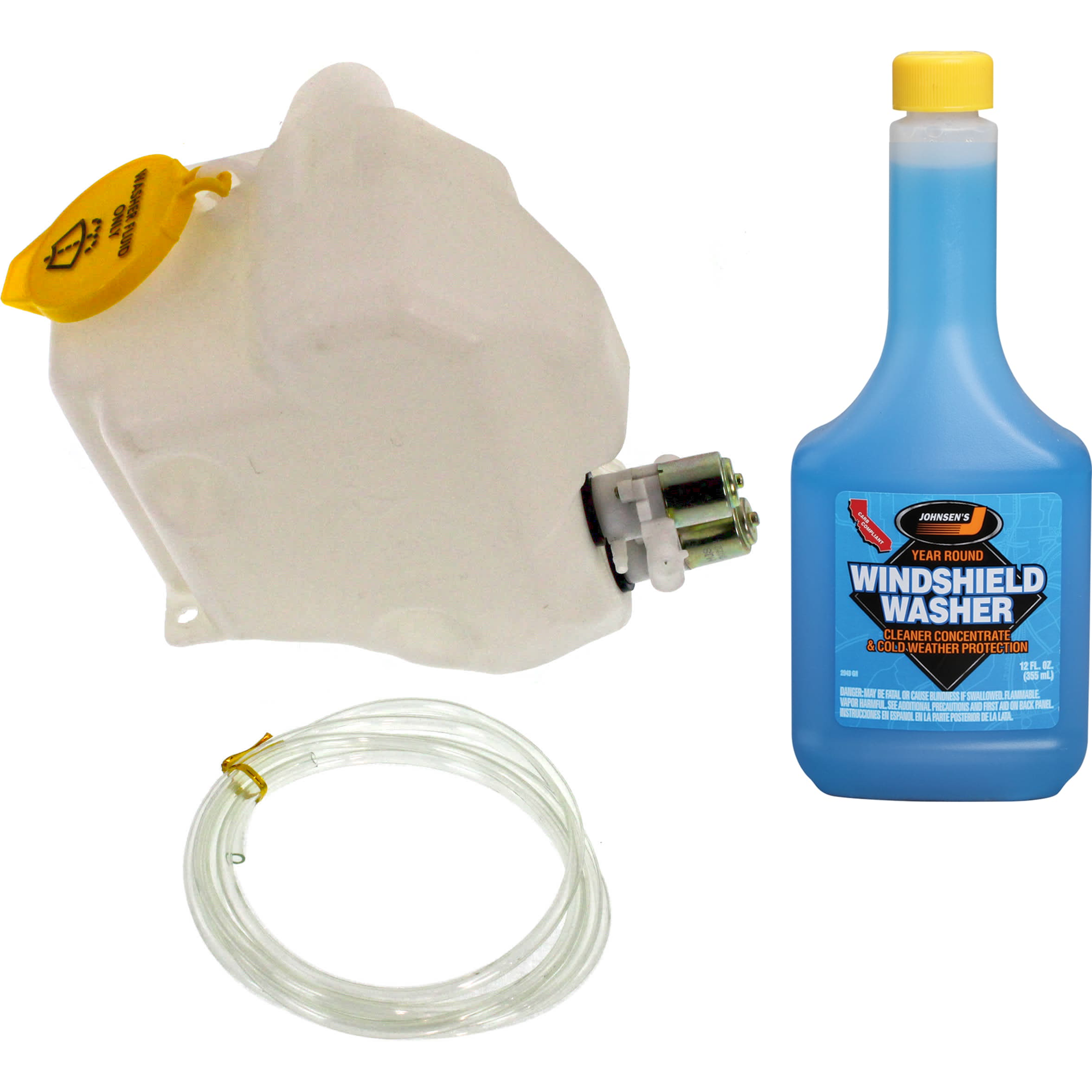 AM WRANGLER 03-06 WASHER RESERVOIR AND FLUID KIT 2 pc kit includes Washer Fluid Concentrate SKU KIT 080725-139