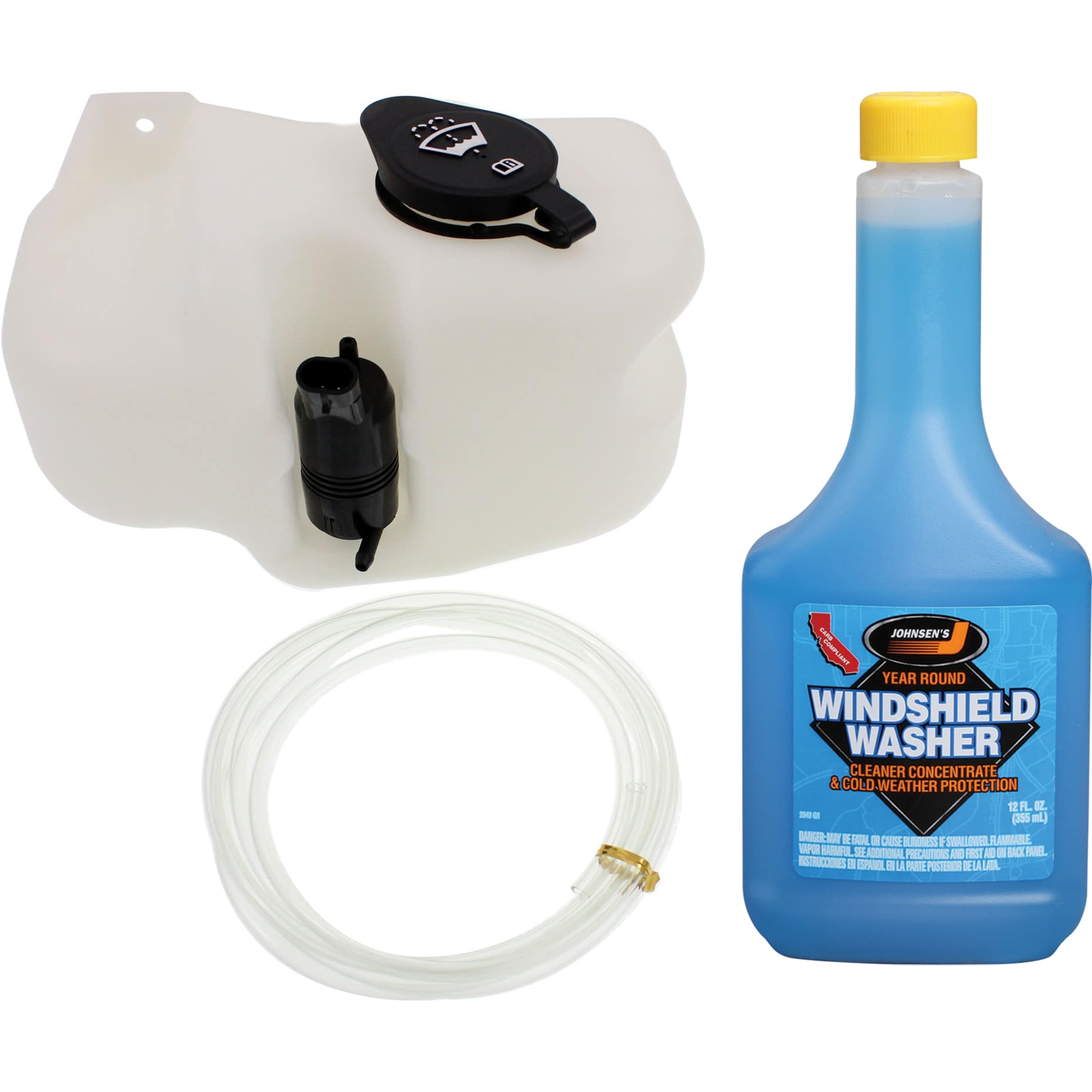 AM S10 BLAZER 88-94 WASHER RESERVOIR AND FLUID KIT 2 pc kit includes Washer Fluid Concentrate SKU KIT 080725-172