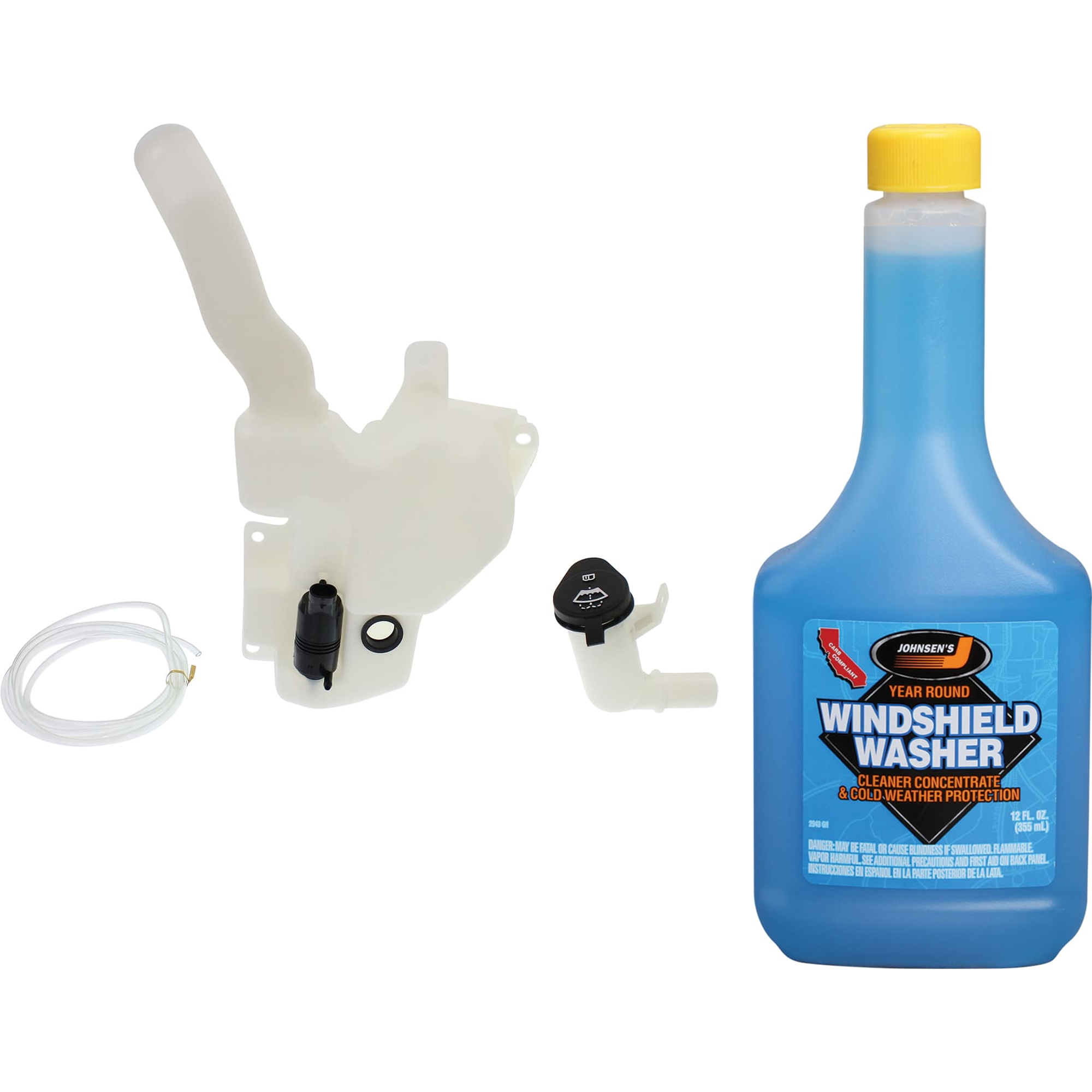 AM CENTURY 98-05 REGAL 98-04 WASHER RESERVOIR AND FLUID KIT 2 pc kit includes Washer Fluid Concentrate SKU KIT 080725-179