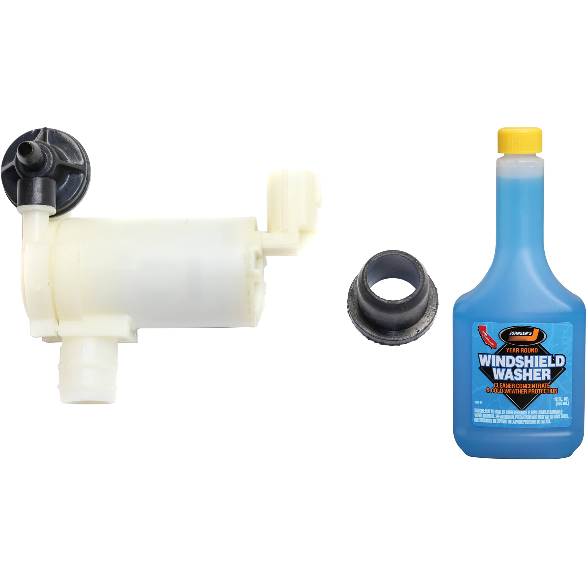 AM MURANO 03-14 QX70-14-17 ARMADA 17-22 WASHER PUMP AND FLUID KIT 2 pc kit includes Washer Fluid Concentrate SKU KIT 080725-17
