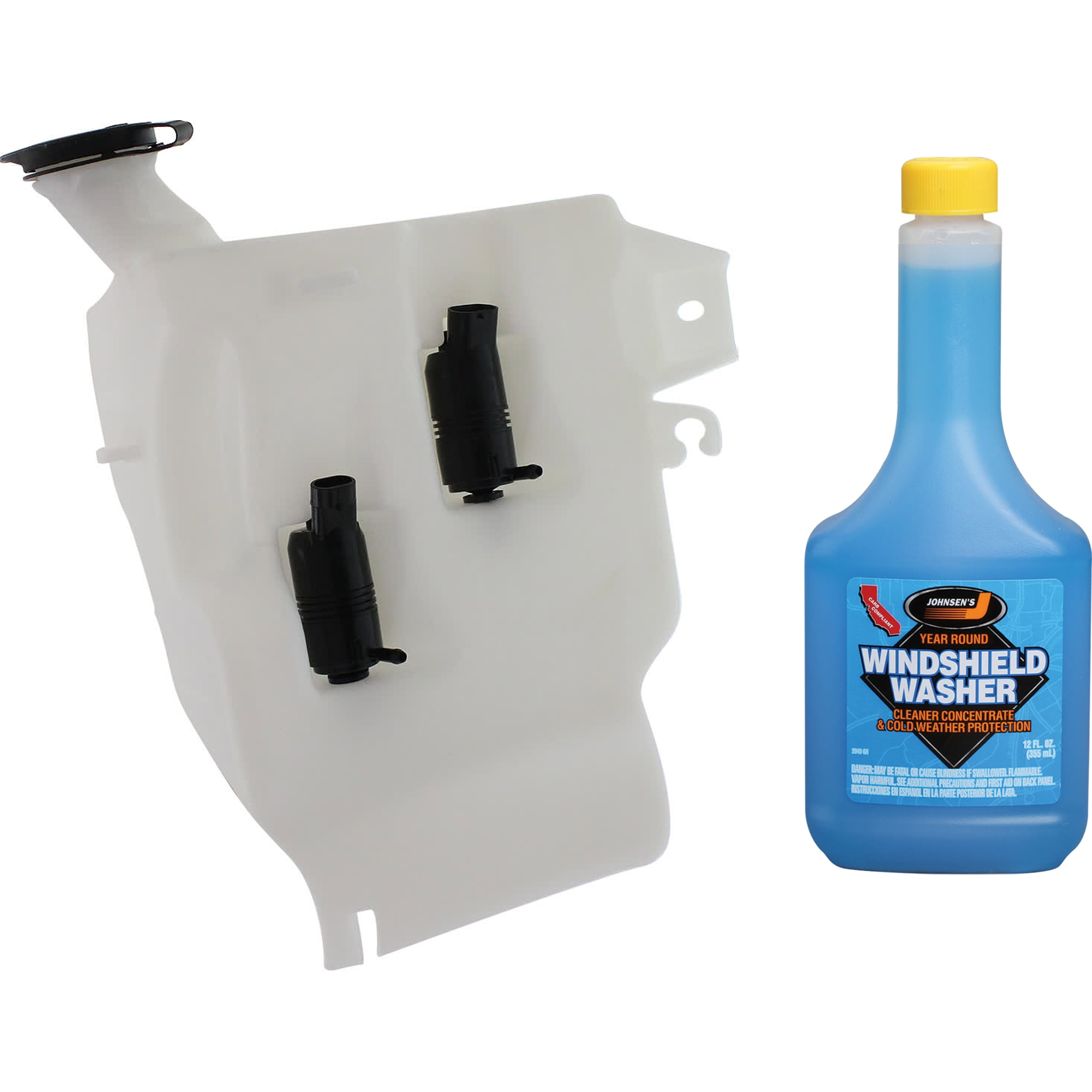 AM VENTURE 97-05 WASHER RESERVOIR AND FLUID KIT 2 pc kit includes Washer Fluid Concentrate SKU KIT 080725-190