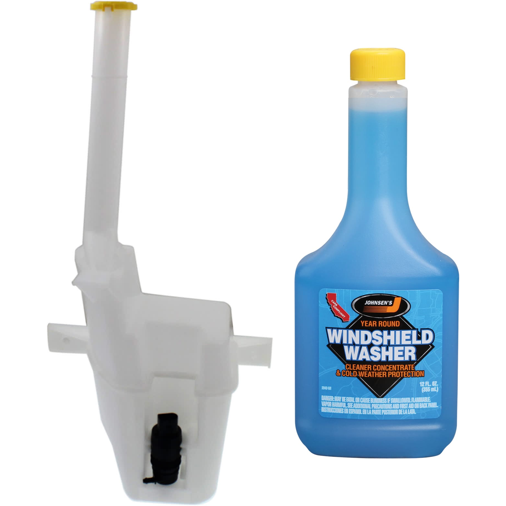 AM MUSTANG 10-14 WASHER RESERVOIR AND FLUID KIT 2 pc kit includes Washer Fluid Concentrate SKU KIT 080725-199