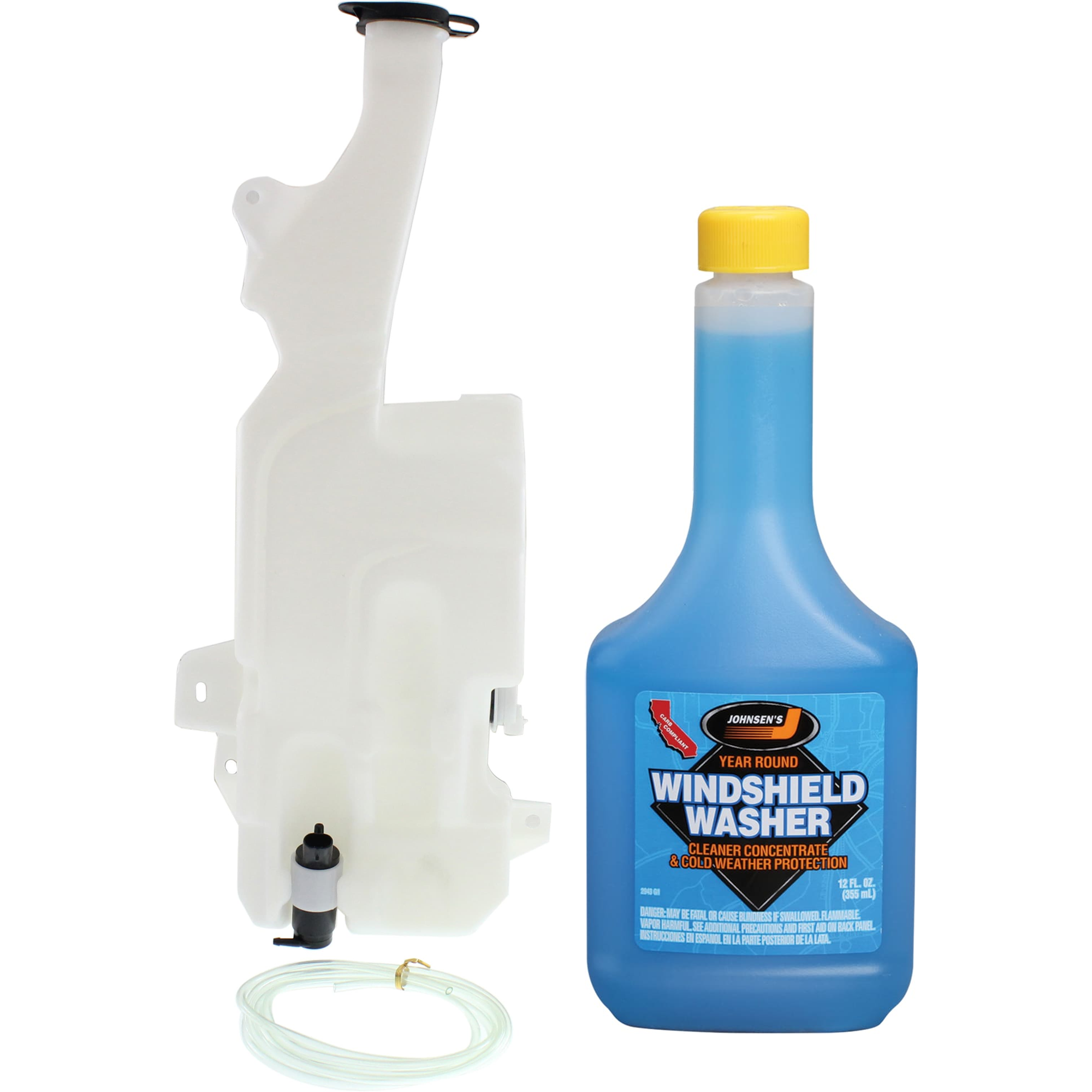 AM SILVERADO SIERRA 1500-07-13-2500-3500 HD 07-10 WASHER RESERVOIR AND FLUID KIT 2 pc kit includes Washer Fluid Concentrate SKU KIT 080725-201