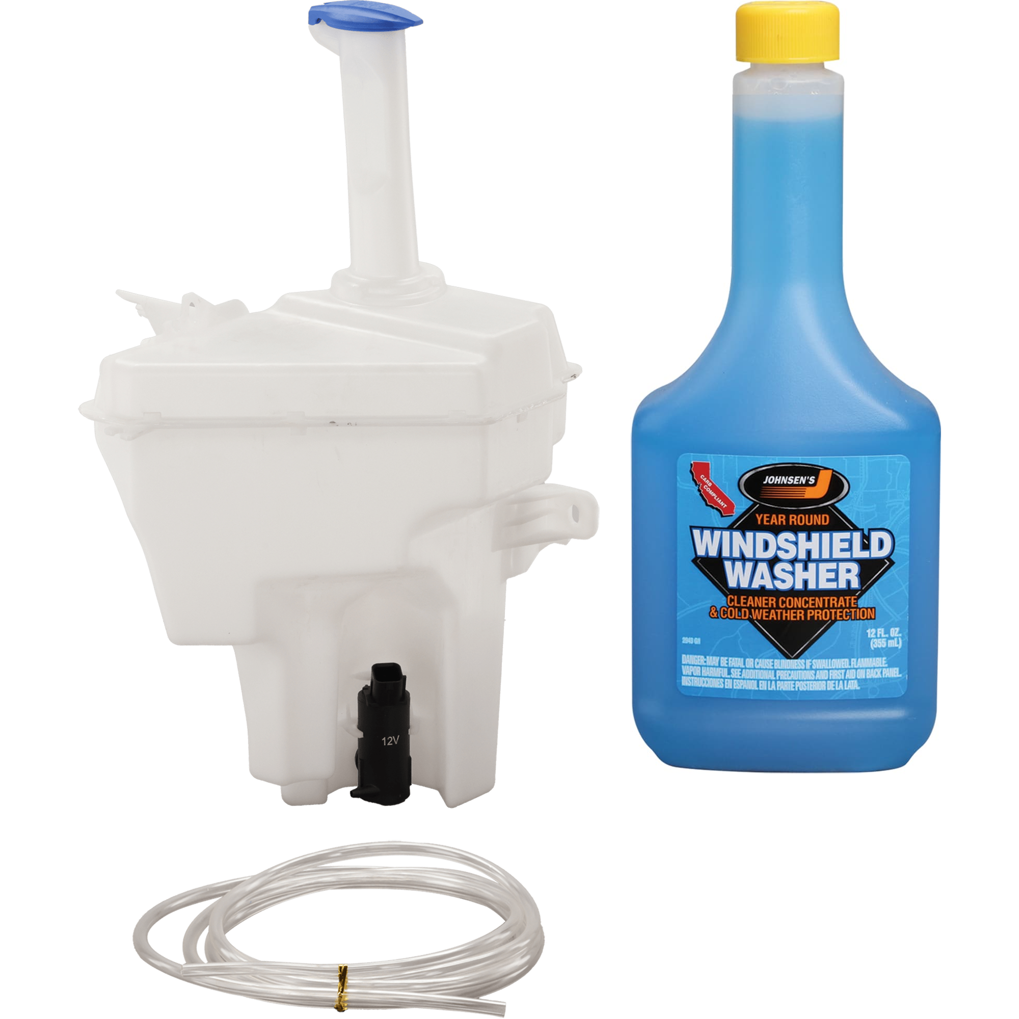 AM ELANTRA 11-13 ELANTRA COUPE 13-13 WASHER RESERVOIR AND FLUID KIT 2 pc kit includes Washer Fluid Concentrate SKU KIT 080725-220