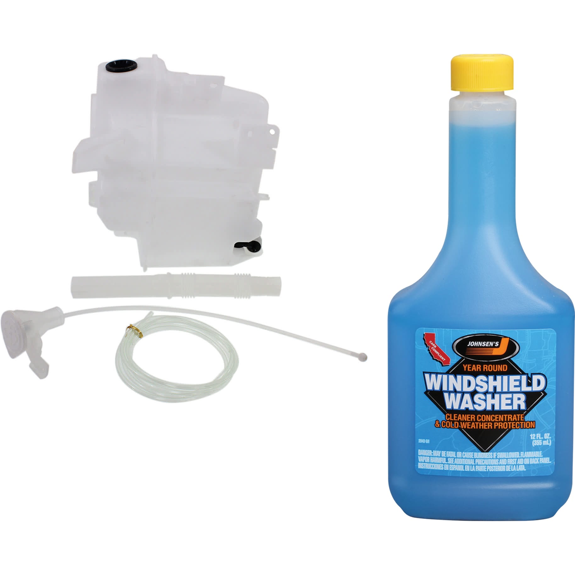AM LANCER 10-14 WASHER RESERVOIR AND FLUID KIT 2 pc kit includes Washer Fluid Concentrate SKU KIT 080725-222