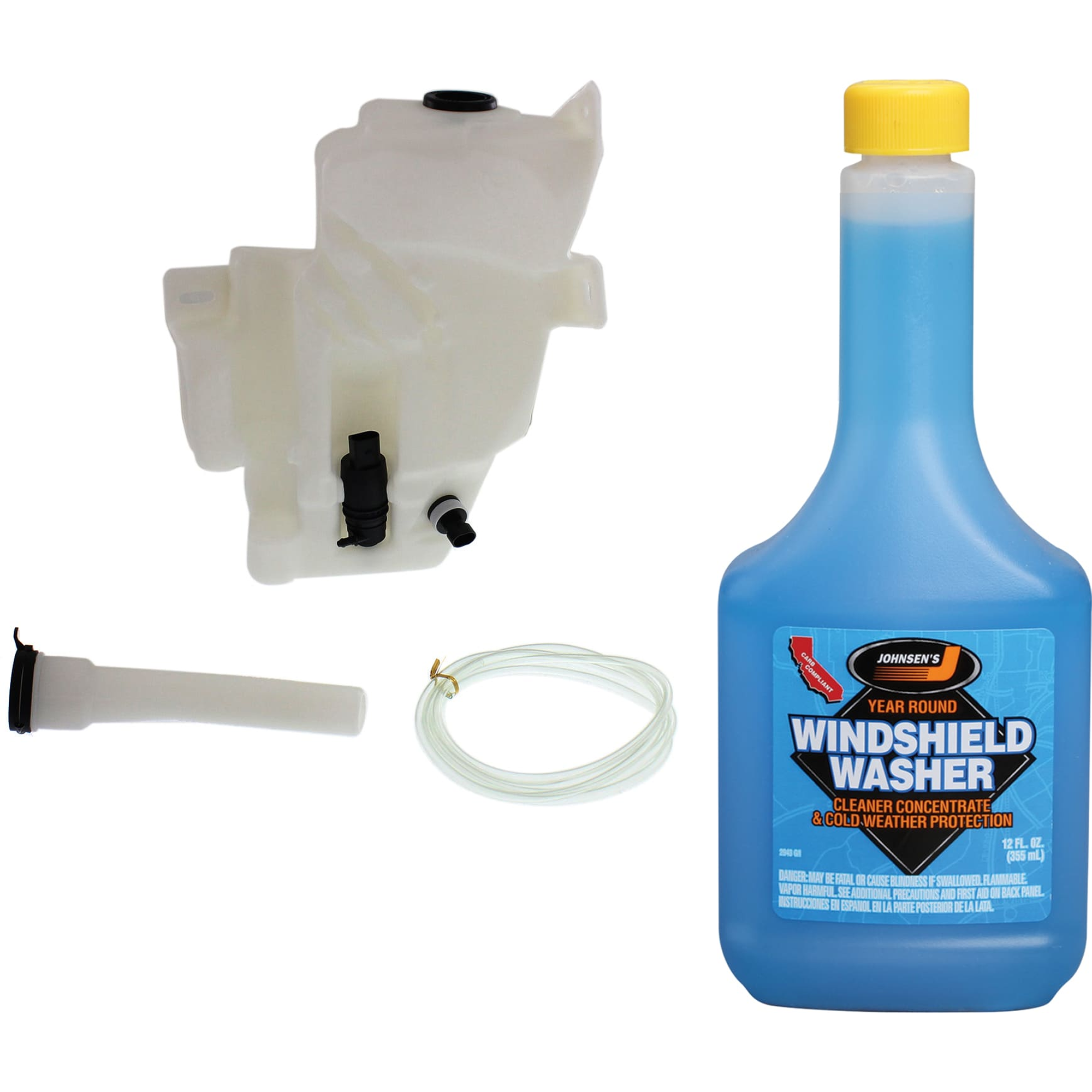 AM VERANO 12-17 WASHER RESERVOIR AND FLUID KIT 2 pc kit includes Washer Fluid Concentrate SKU KIT 080725-223