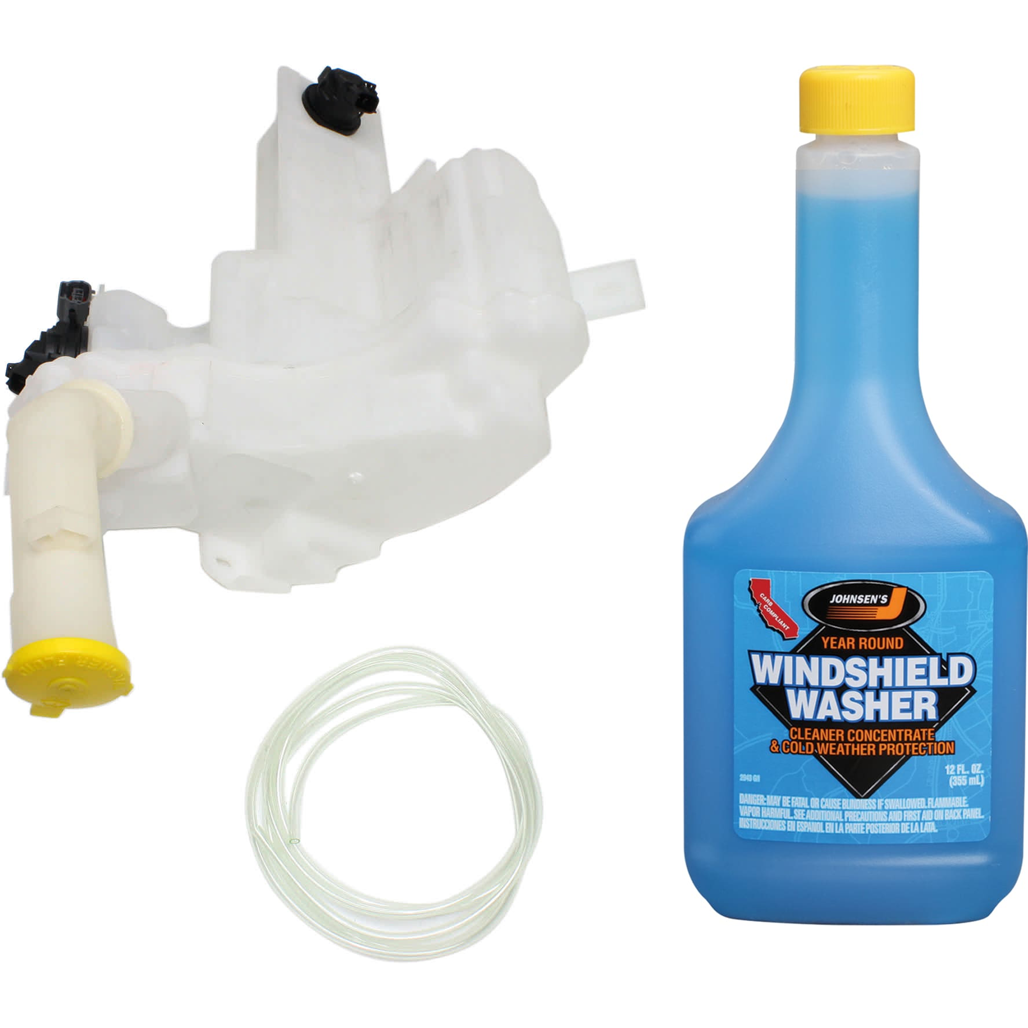 AM MAZDA 3-04-09 MAZDA 5-06-10 WASHER RESERVOIR AND FLUID KIT 2 pc kit includes Washer Fluid Concentrate SKU KIT 080725-244