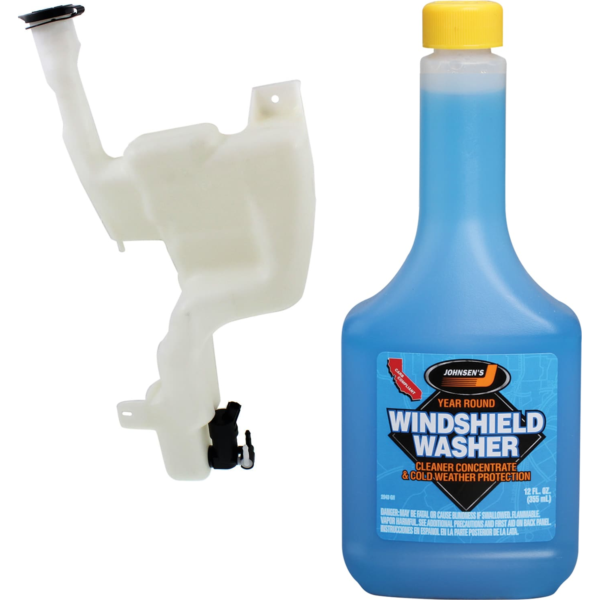 AM FIESTA 11-19 WASHER RESERVOIR AND FLUID KIT 2 pc kit includes Washer Fluid Concentrate SKU KIT 080725-252
