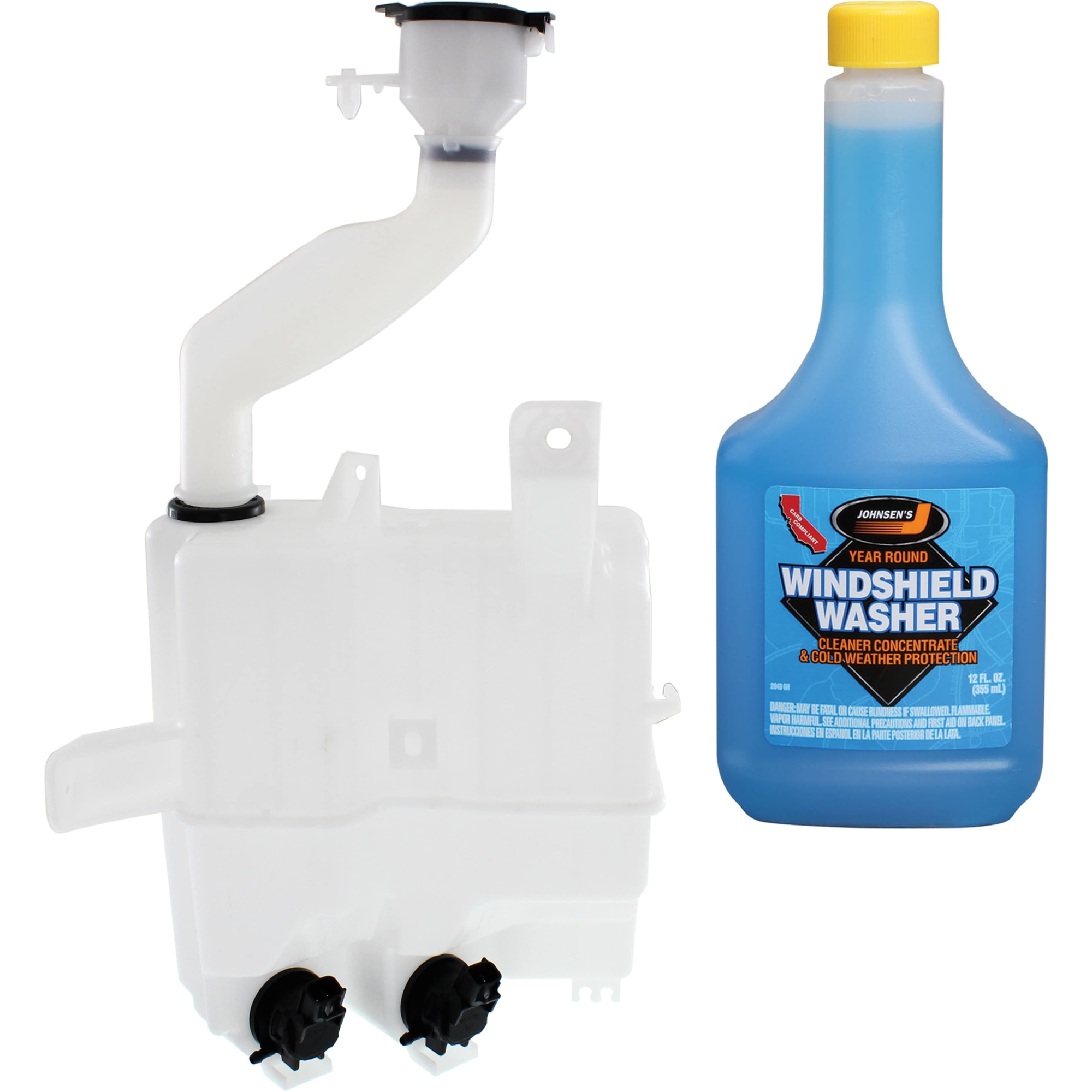 AM PRIUS 10-15 PRIUS V 12-14 PLUG IN 12-15 WASHER RESERVOIR AND FLUID KIT 2 pc kit includes Washer Fluid Concentrate SKU KIT 080725-279