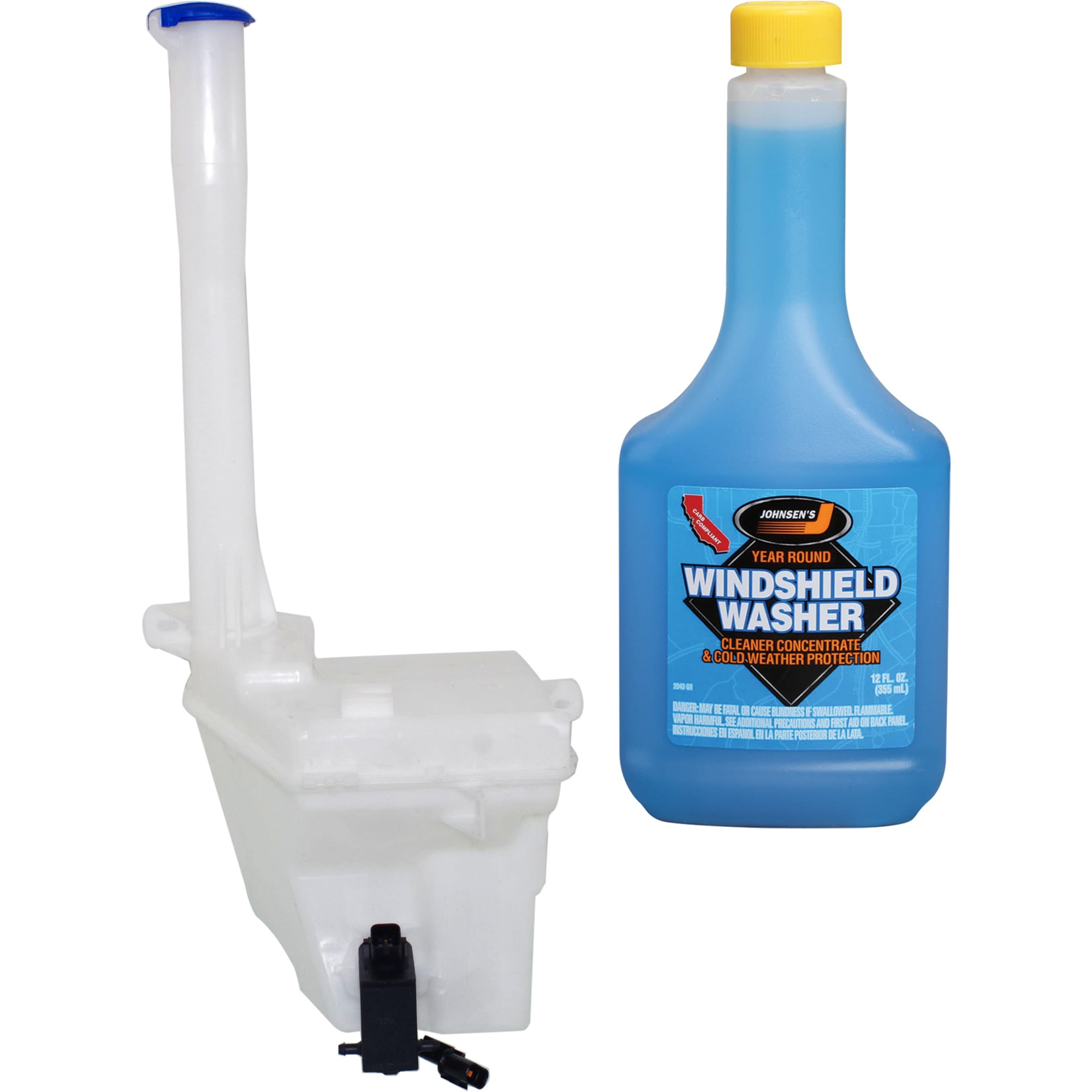 AM SANTA FE 10-12 WASHER RESERVOIR AND FLUID KIT 2 pc kit includes Washer Fluid Concentrate SKU KIT 080725-318