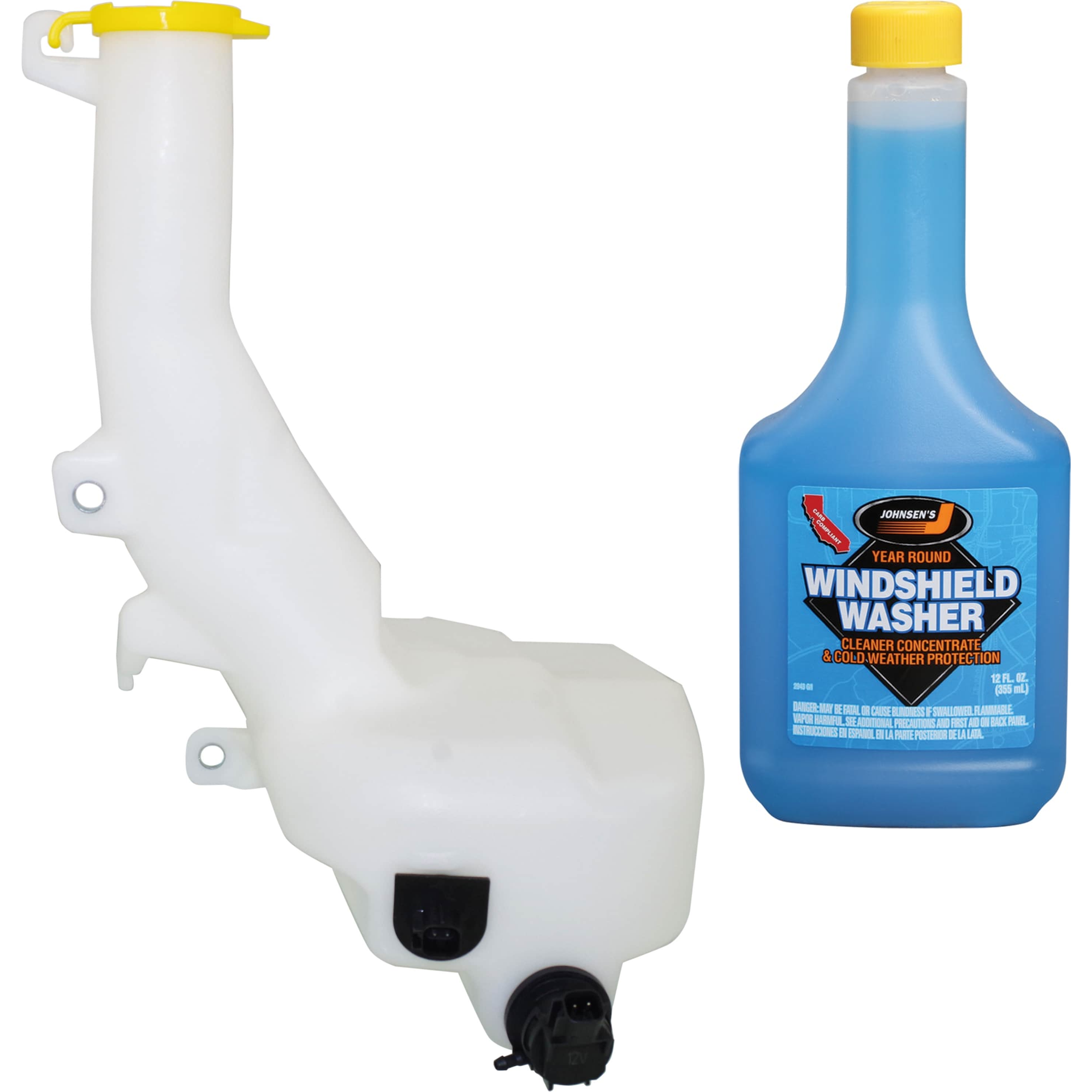 AM CHRYSLER 300 CHARGER 11-23 WASHER RESERVOIR AND FLUID KIT 2 pc kit includes Washer Fluid Concentrate SKU KIT 080725-350