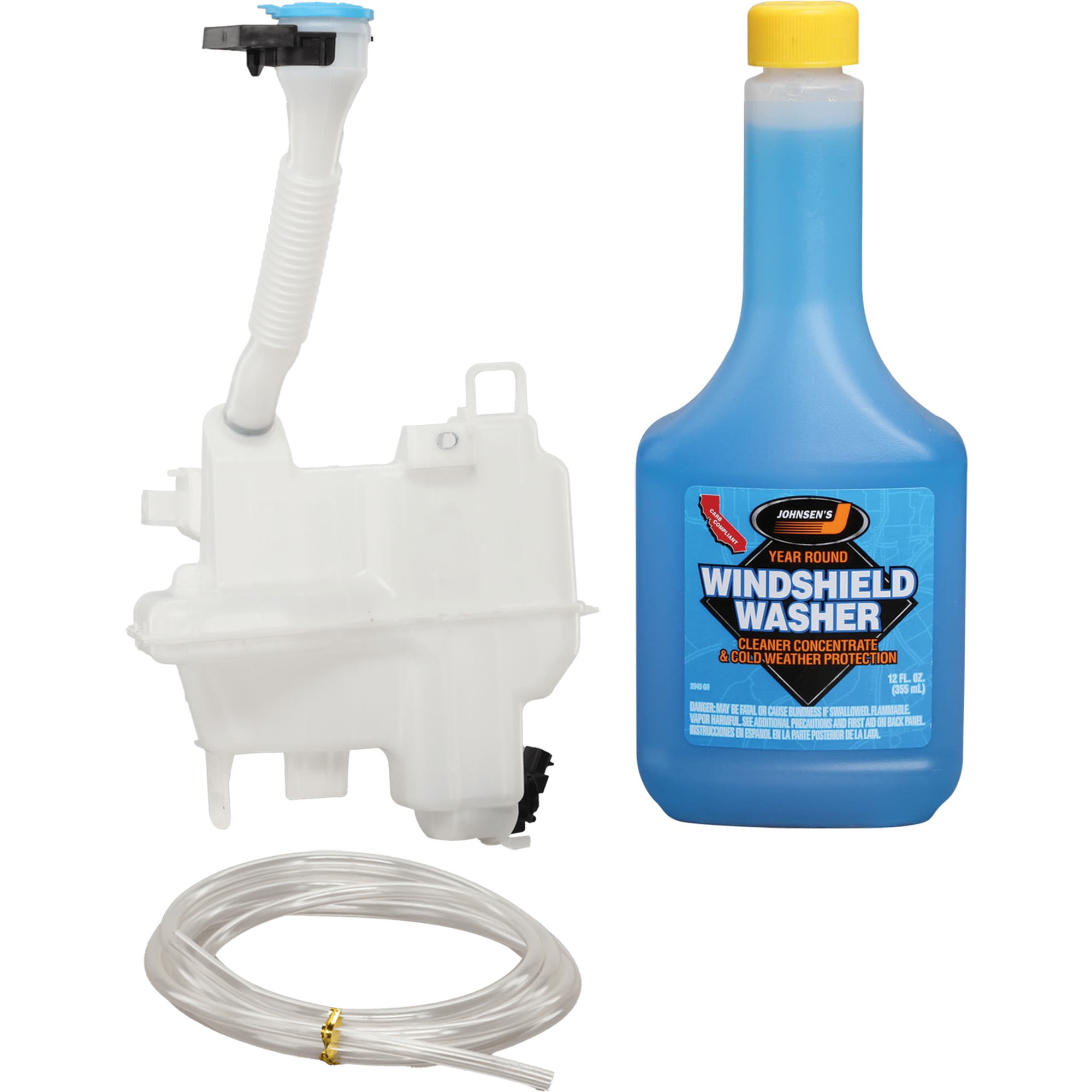 AM MAZDA 3-14-18 MAZDA 6-14-21 WASHER RESERVOIR AND FLUID KIT 2 pc kit includes Washer Fluid Concentrate SKU KIT 080725-363