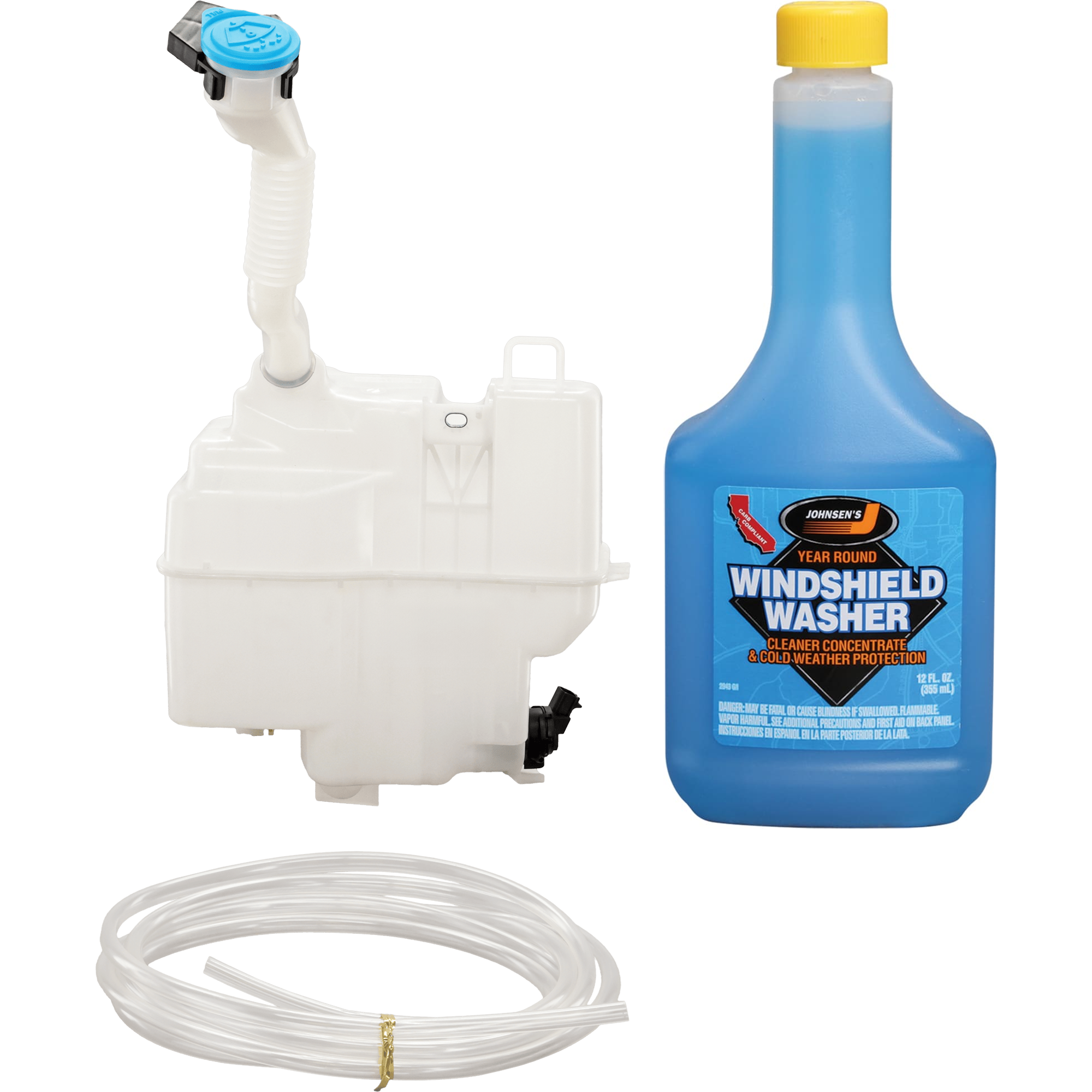 AM MAZDA 3-10-18 CX 7-07-12 WASHER RESERVOIR AND FLUID KIT 2 pc kit includes Washer Fluid Concentrate SKU KIT 080725-368