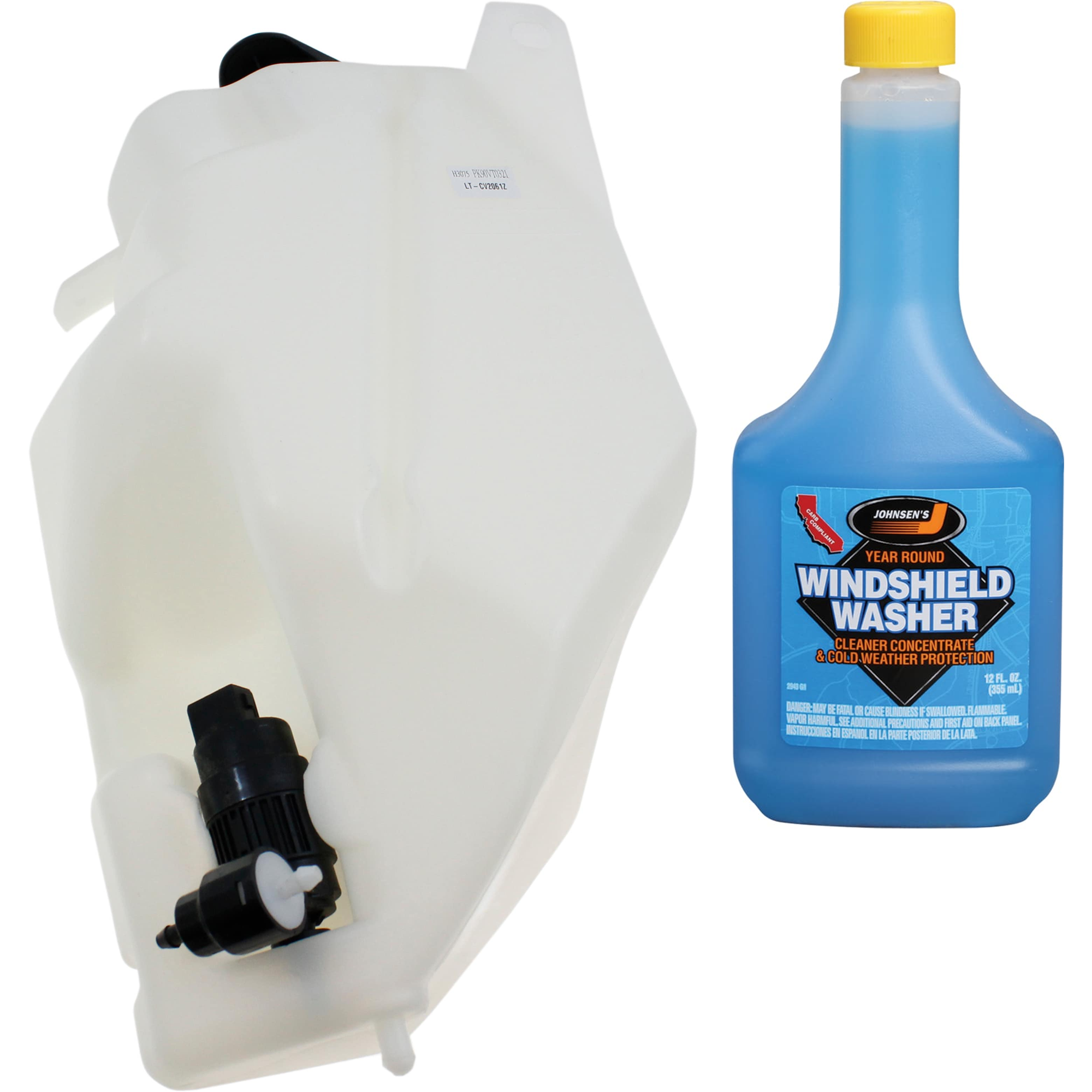 AM EQUINOX 05-06 TORRENT 06-06 WASHER RESERVOIR AND FLUID KIT 2 pc kit includes Washer Fluid Concentrate SKU KIT 080725-375