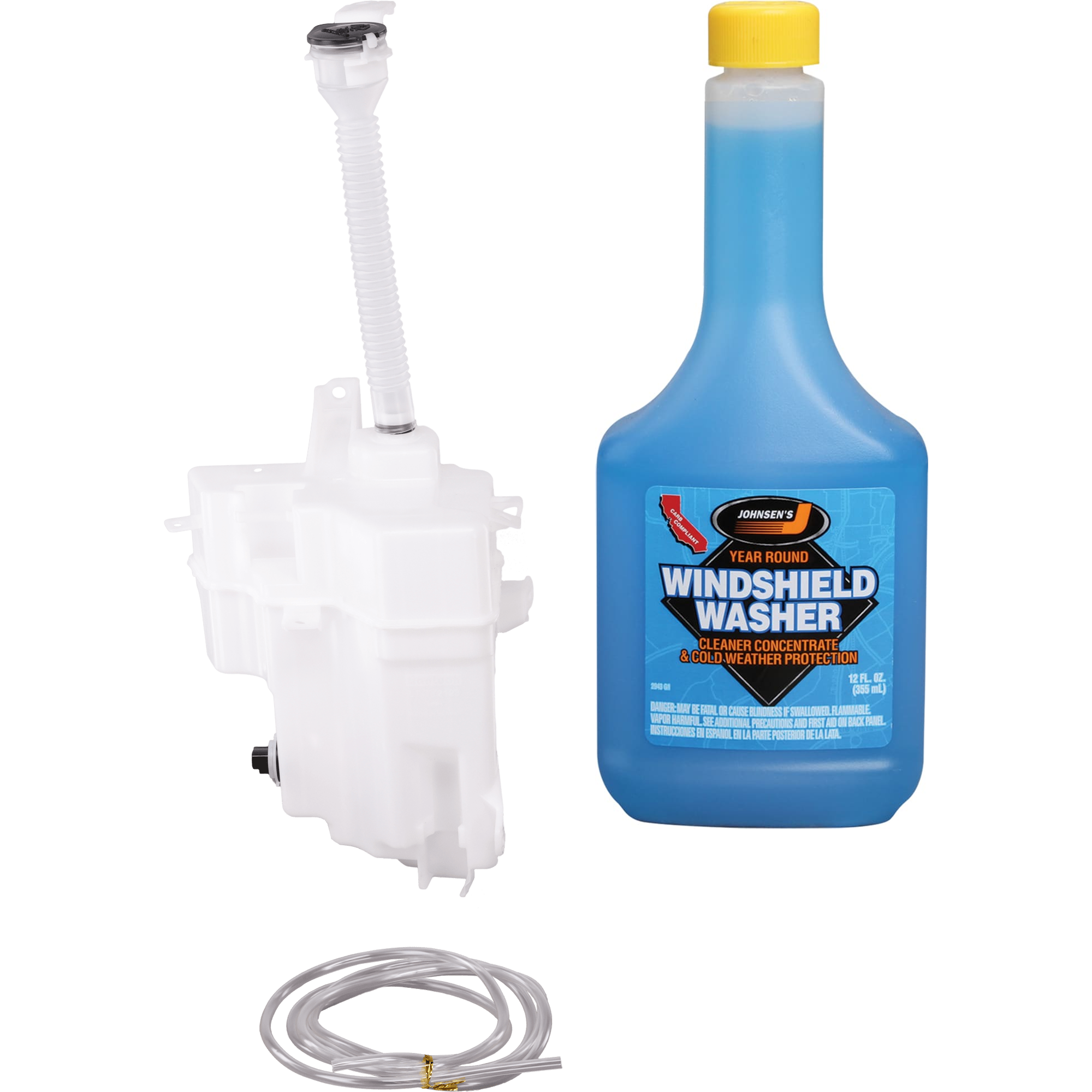 AM RAV4-13-18 WASHER RESERVOIR AND FLUID KIT 2 pc kit includes Washer Fluid Concentrate SKU KIT 080725-390