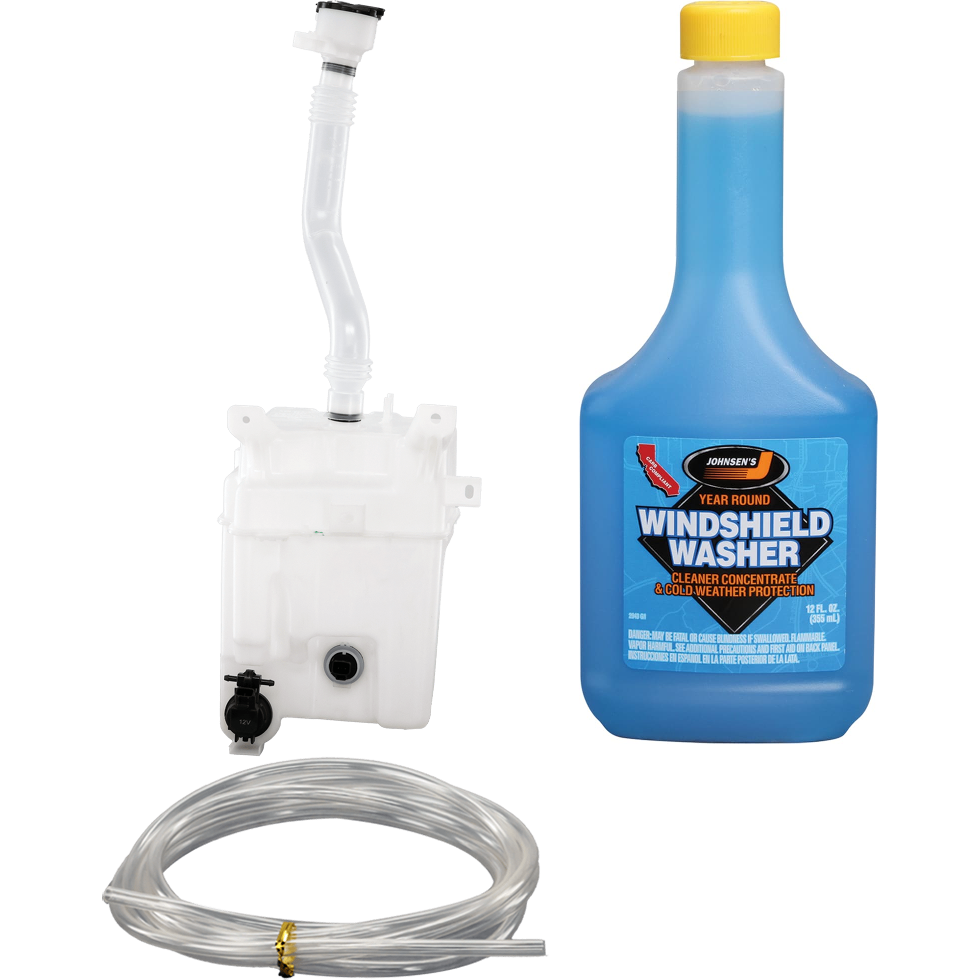 AM HIGHLANDER 14-19 WASHER RESERVOIR AND FLUID KIT 2 pc kit includes Washer Fluid Concentrate SKU KIT 080725-408