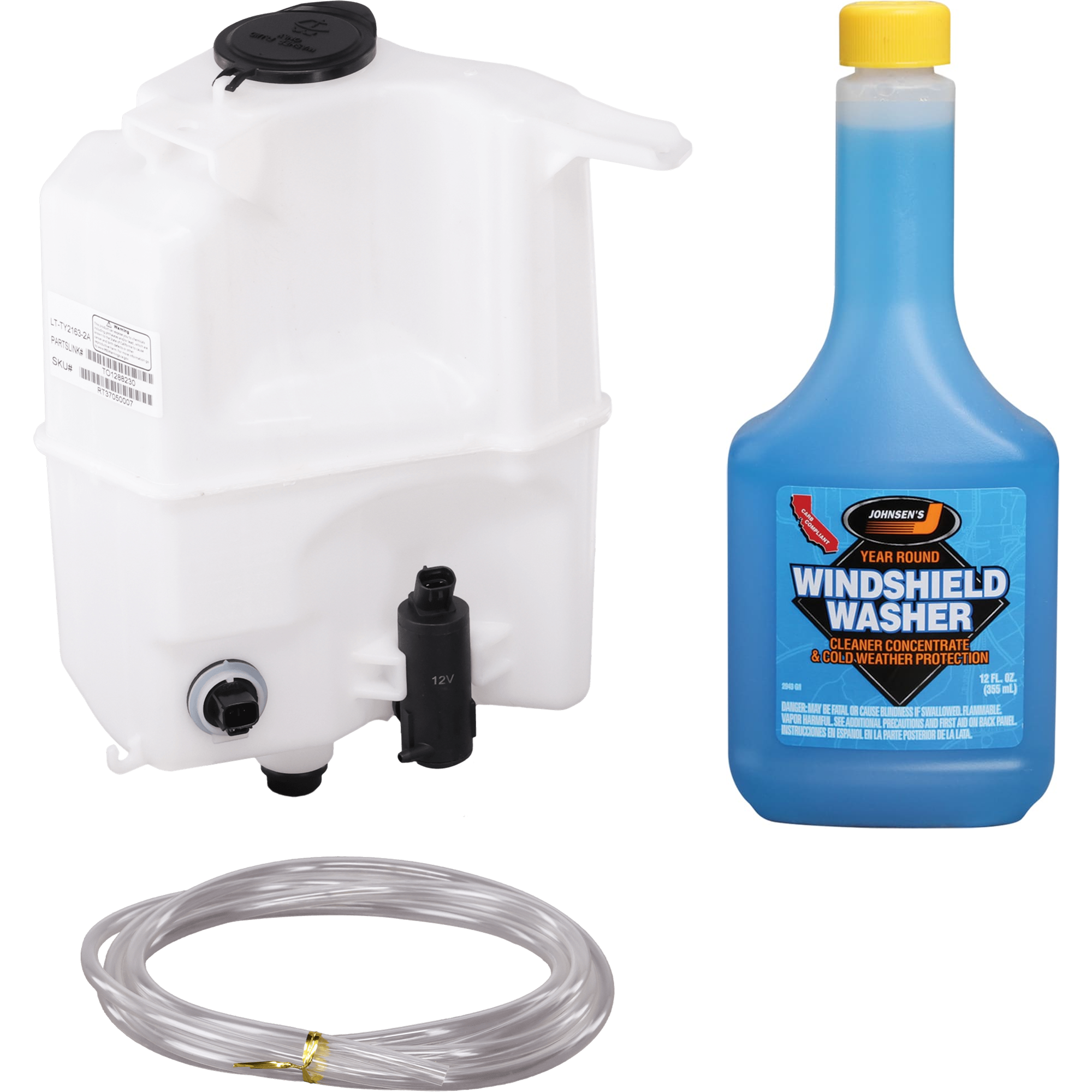 AM TACOMA 16-24 WASHER RESERVOIR AND FLUID KIT 2 pc kit includes Washer Fluid Concentrate SKU KIT 080725-425