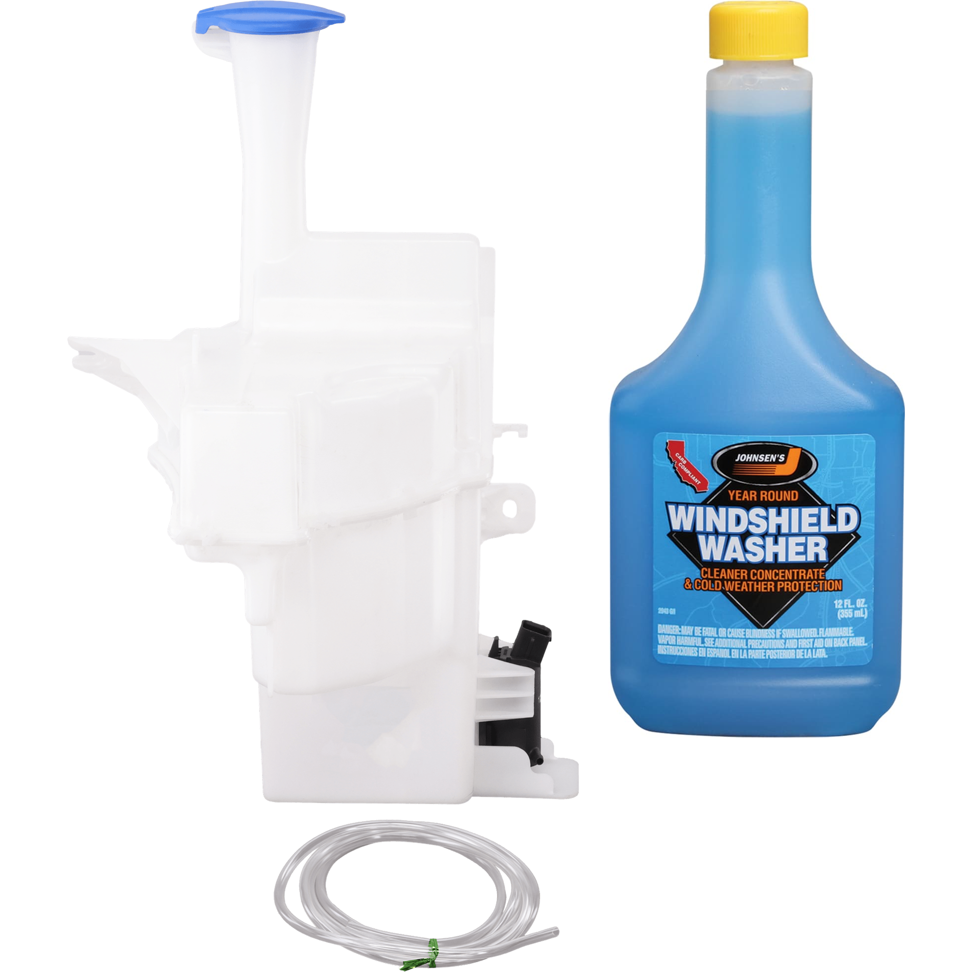 AM ELANTRA 17-18 WASHER RESERVOIR AND FLUID KIT 2 pc kit includes Washer Fluid Concentrate SKU KIT 080725-431