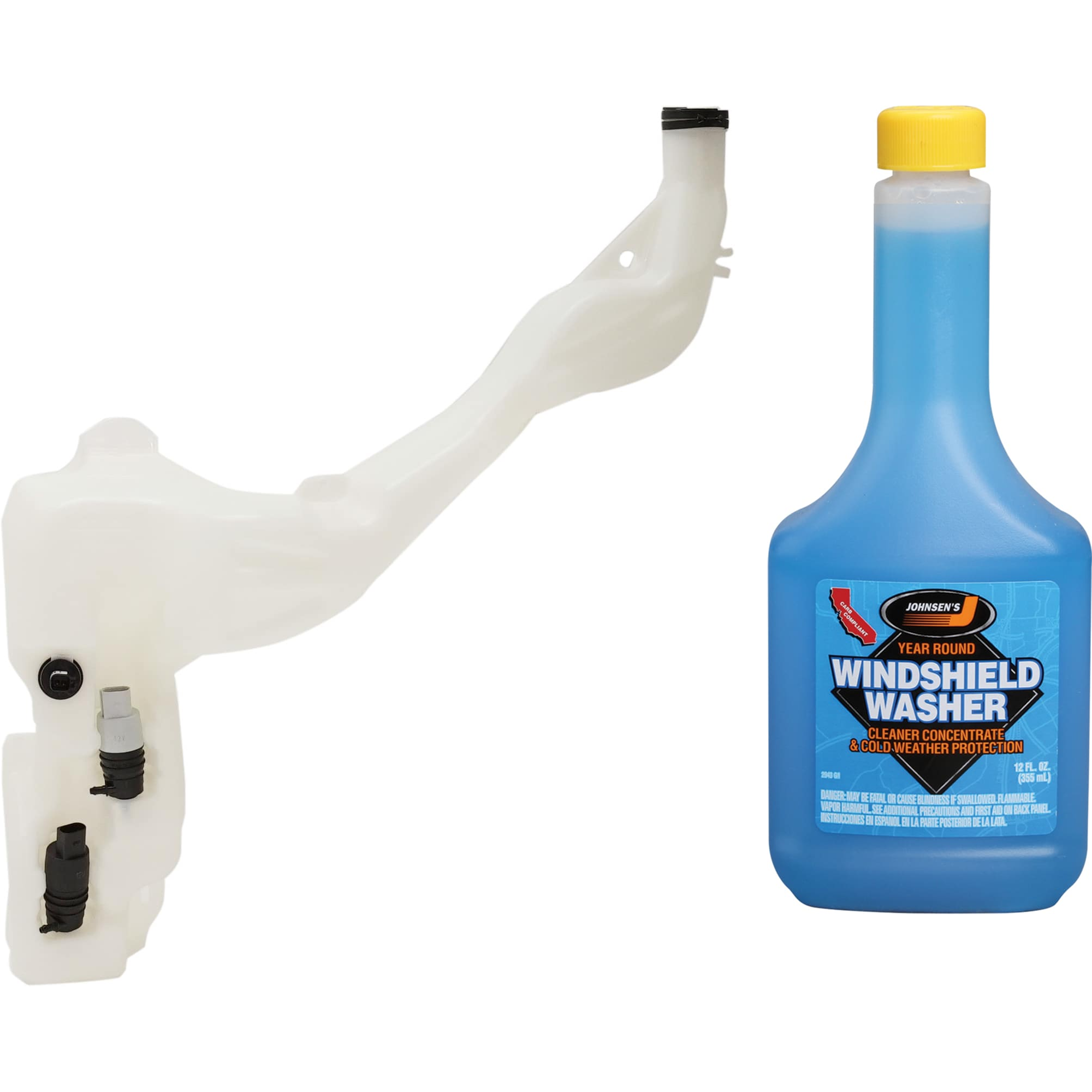 AM EQUINOX TERRAIN 18-22 WASHER RESERVOIR AND FLUID KIT 2 pc kit includes Washer Fluid Concentrate SKU KIT 080725-436